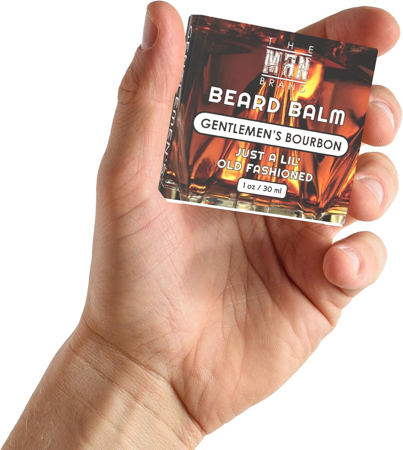 Beard Grooming Product - Natural Beeswax Based Conditioning Balm for Styling and Care - Scented in Gentlemen'S Bourbon (1 Oz / 30 Ml) image number 2