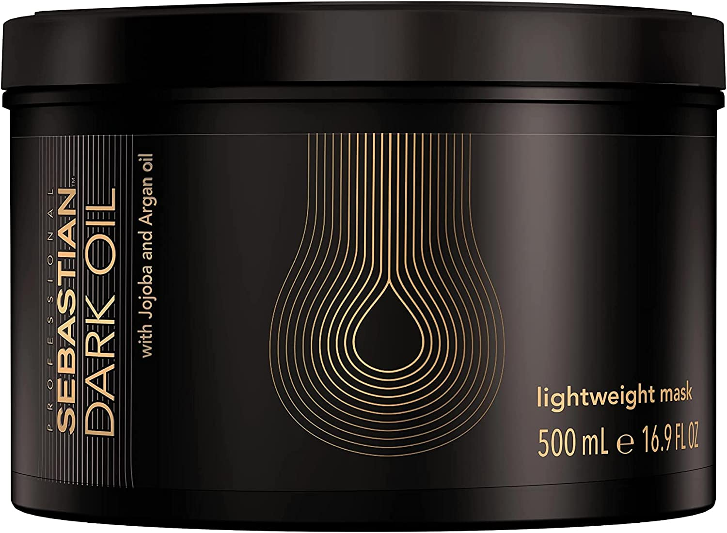 Sebastian Professional Dark Oil Lightweight Hair Mask for Smooth and Nourished Hair, for All Hair Types, Professional Hair Care, 500Ml image number 5