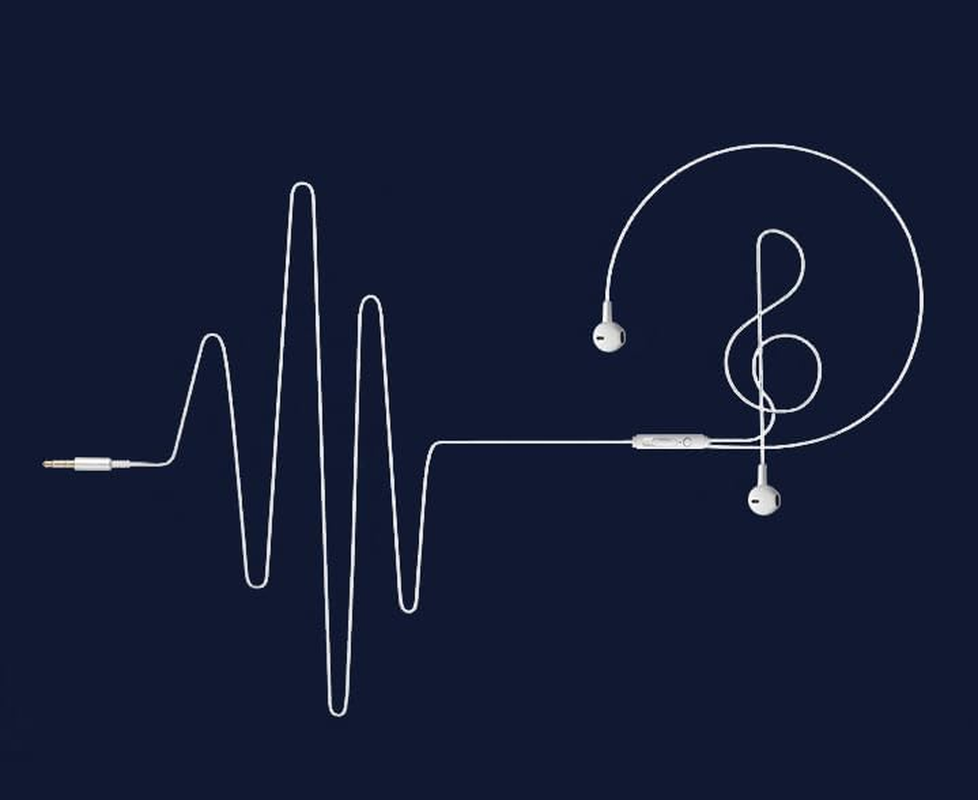 Accessonico Long Wired Headphones Earbuds Cord Earphones for TV PC (10FT 3 Meter) Extra Cable In-Ear for 3.5Mm Audio Output Stereo 3 Pole Headset Noise Cancelling Plug in Jack Ear Buds Clear image number 3