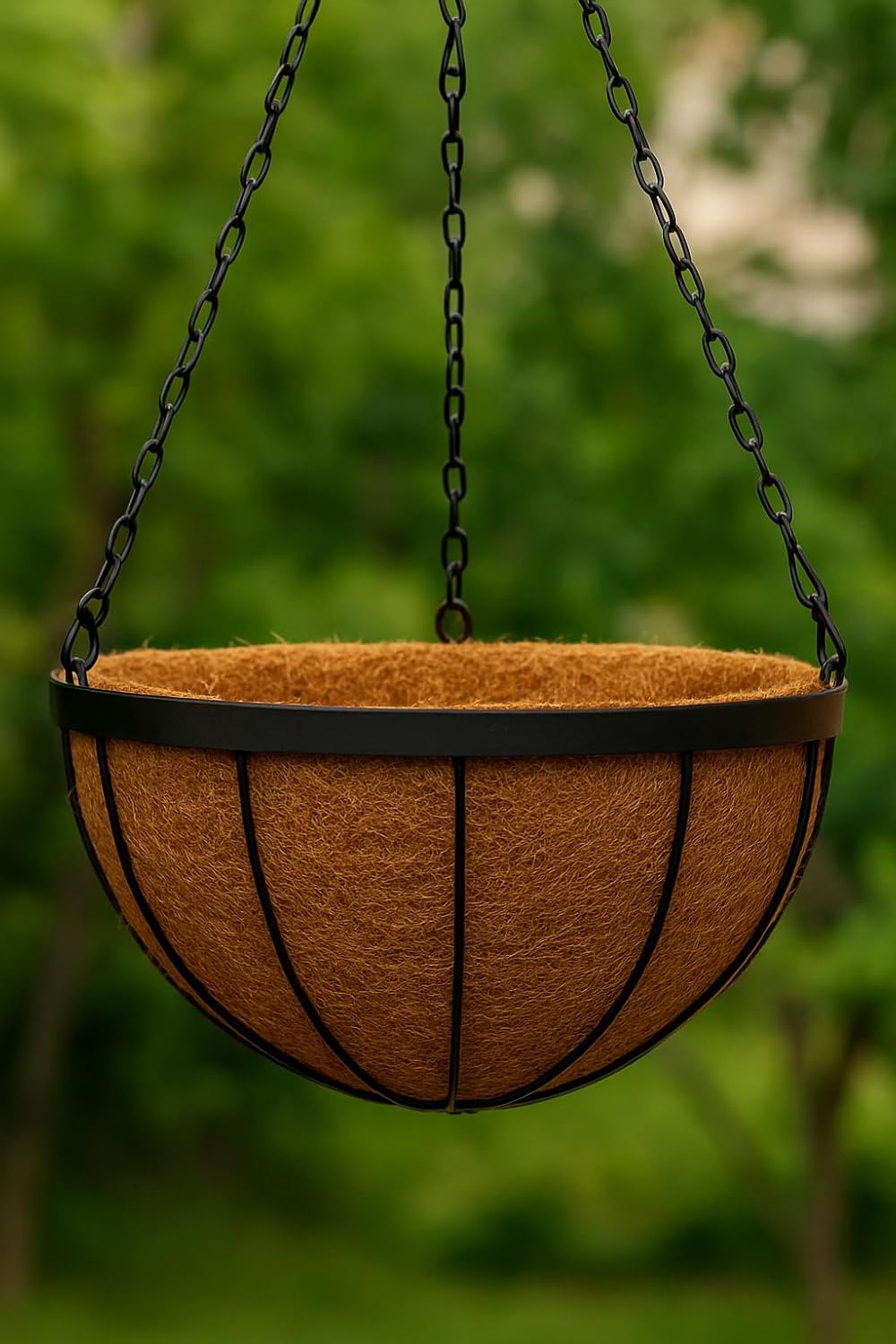 3PCS Large 100 X 50Cm Coconut Mat Natural Coco Liner Roll Coconut Palm Carpet Coconut Coir Liner Sheets Coco Mat for Planter Window Box Flower Basket Garden Decoration Animal Pet Pad Liner image number 6