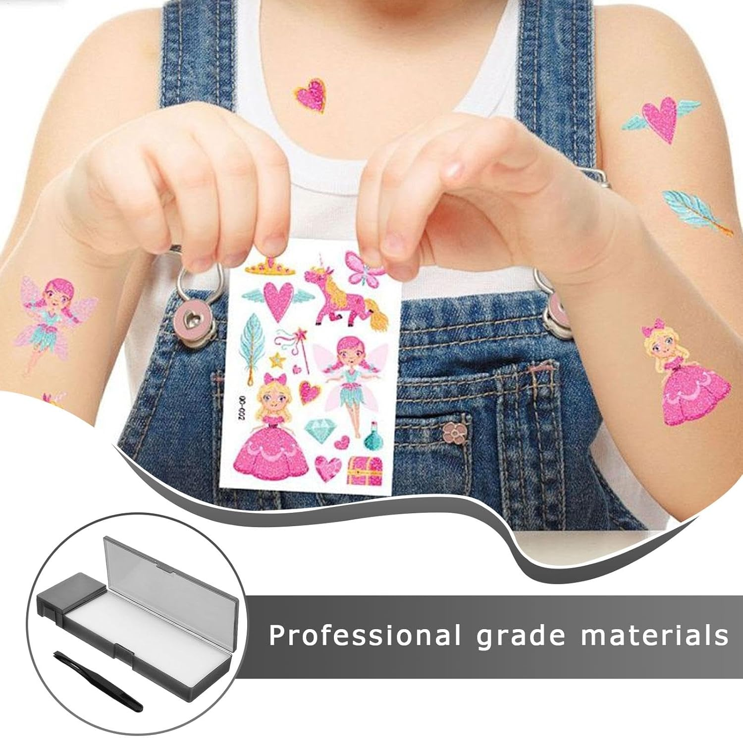 Water Decals Sticker Operated Box - Portable Operated Box Sticker Water Decals Moisturizing Box,Wet Palette Painting Tool with Sponge Tweezers for Model & Painting