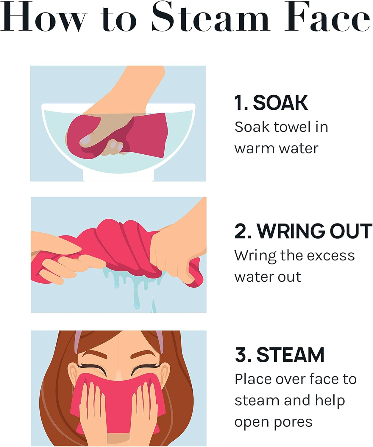 AOA Studio Microfiber Face Cloth Makeup Erase Remover Face Towels Reusable Microfiber Cleansing Towel Remove Makeup with Water7.8" X 6.2", All Skin Type and Even Sensitive Skin (8 Packs) image number 1