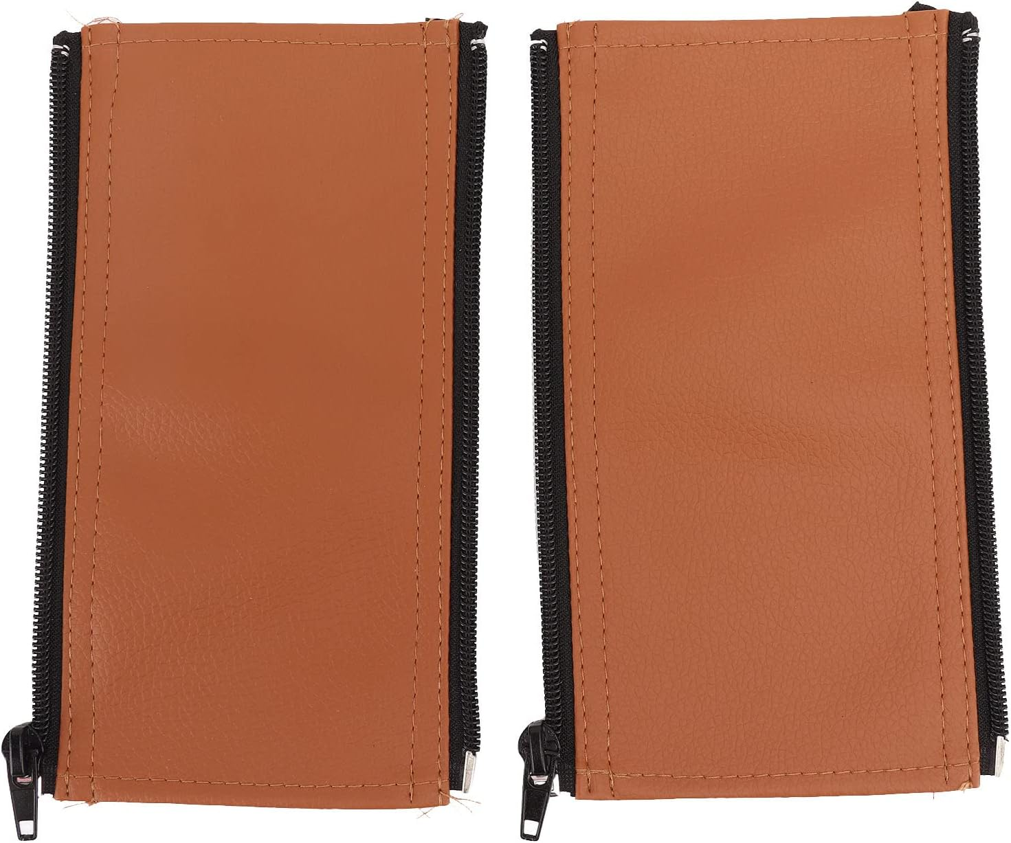 Stroller Handle Sleeve, Stroller Armrest Handle Covers Glazed 2Pcs Elastic Grip Bar Protection for Daily Use (Brown) image number 6