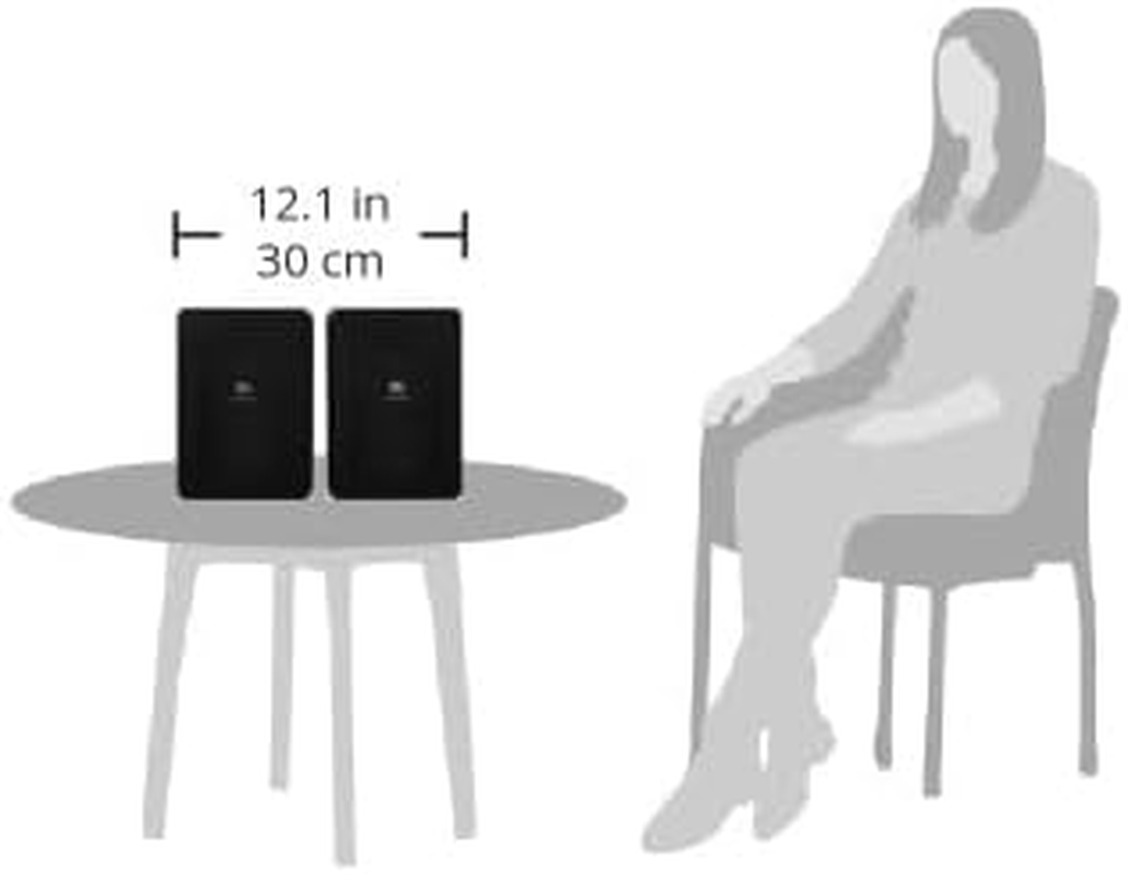 JBL Professional Control 23-1 Ultra-Compact Indoor/Outdoor Background/Foreground Speaker, Black, Sold as Pair image number 2