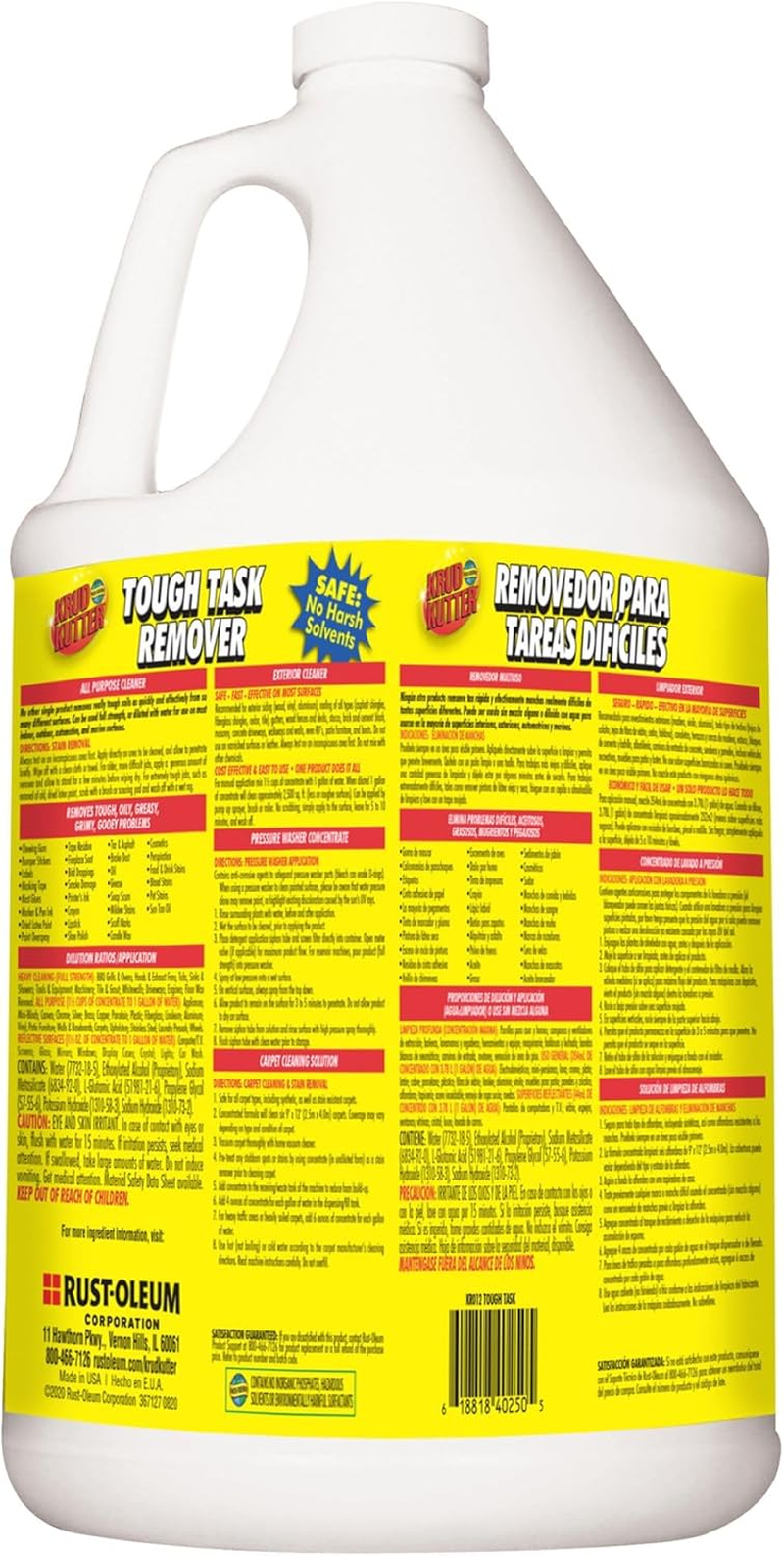 Krud Kutter Safe Fast Effective Tough Task Stain Remover, 3.78 Litre image number 2