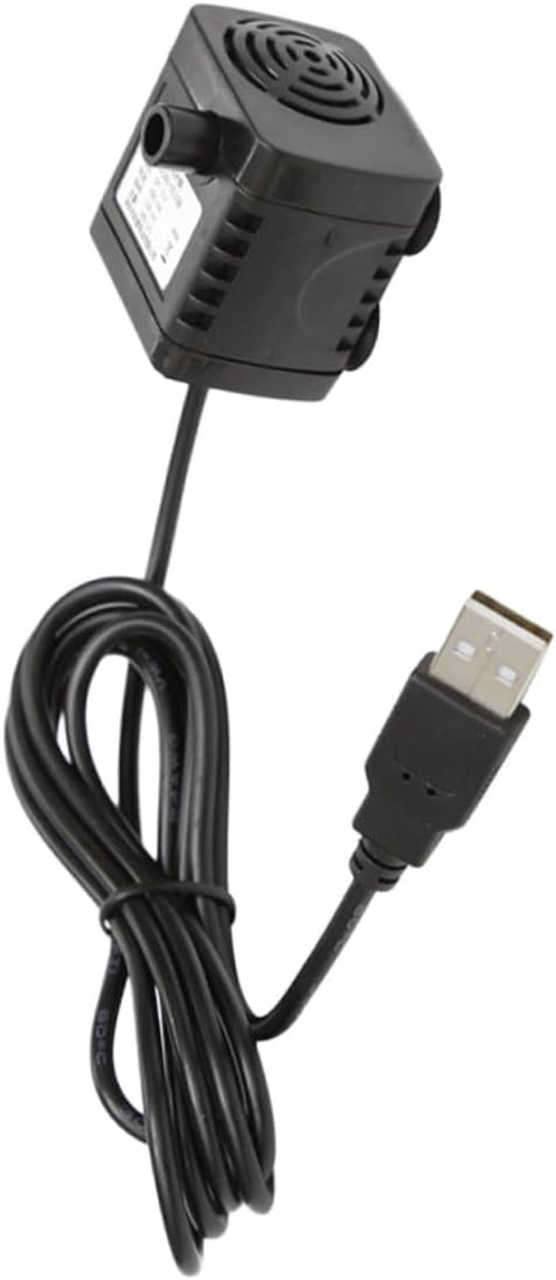 USB Mini Waterproof Submerged Water Pump Quiet DC Sinking Pump 5V 180L/H for Aquarium Hydroponics Garden Fountain image number 2