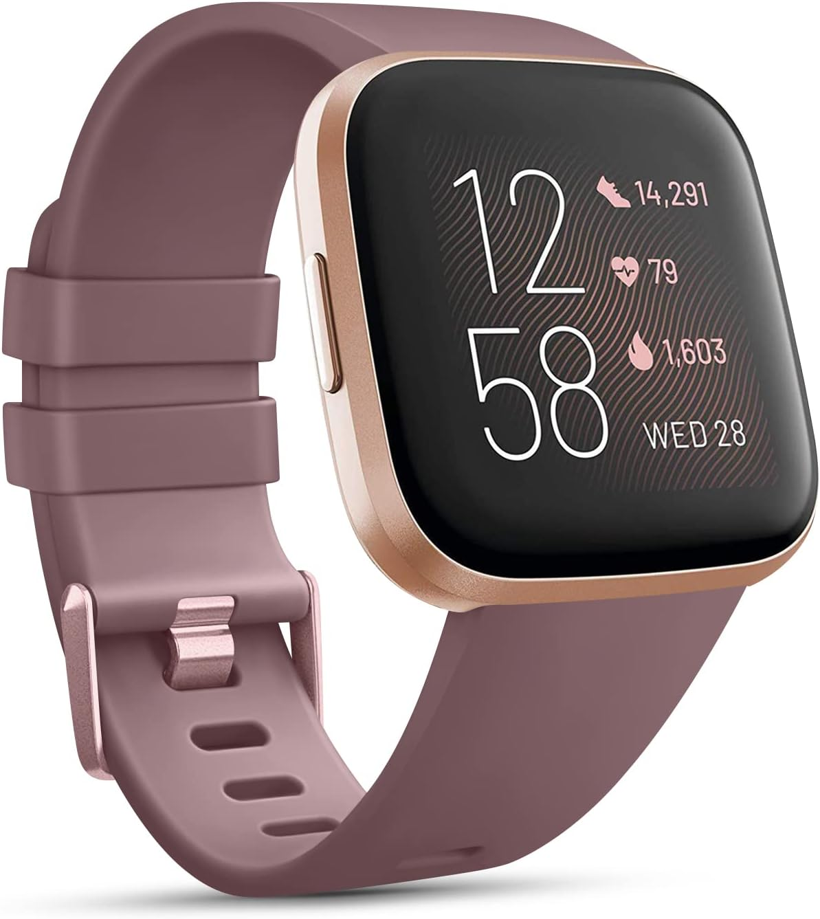 Sport Bands for Fitbit Versa 2 Band, Fitbit Versa Band, Versa Lite/Se Band Women/Men, Soft Classic TPU Adjustable Comfortable Replacement Wristbands for Fitbit Versa 2/Versa/Lite/Se