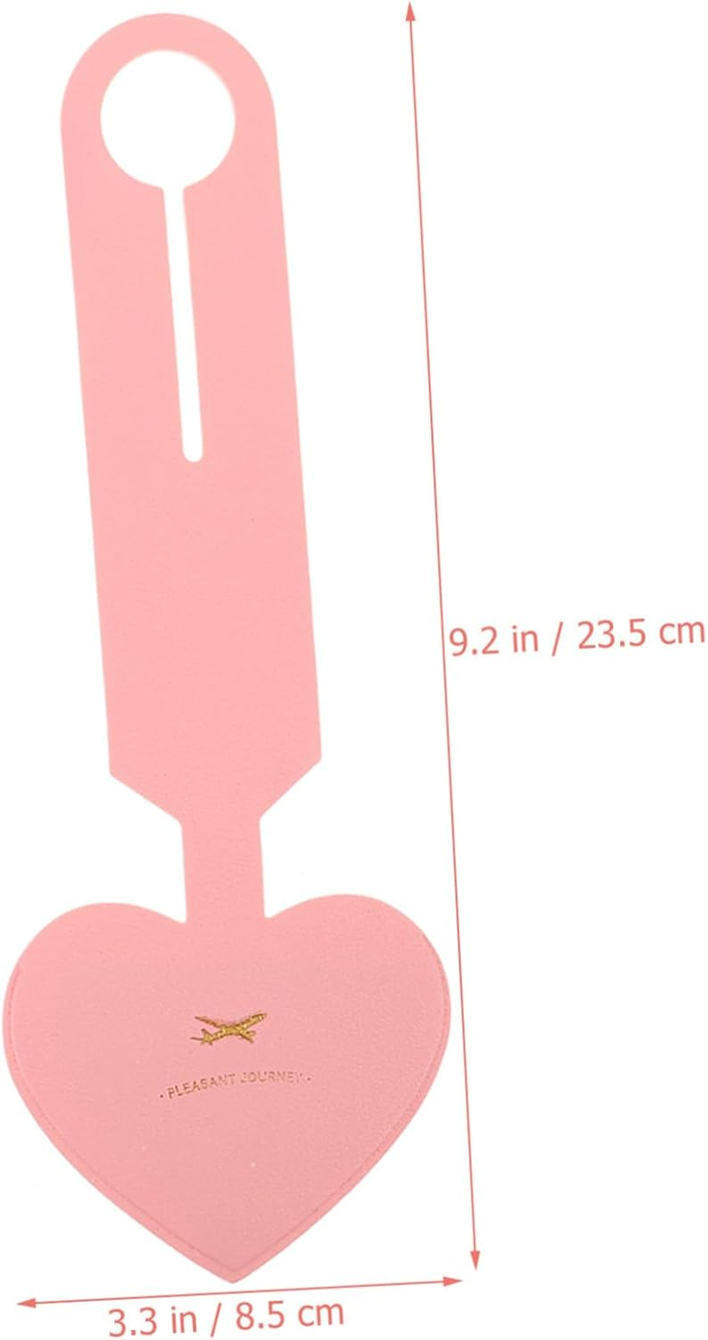 CATIEBYE 4Pcs Luggage Tags Labels Travel Suitcase Tags for Suitcase Name Id Card Holder image number 6