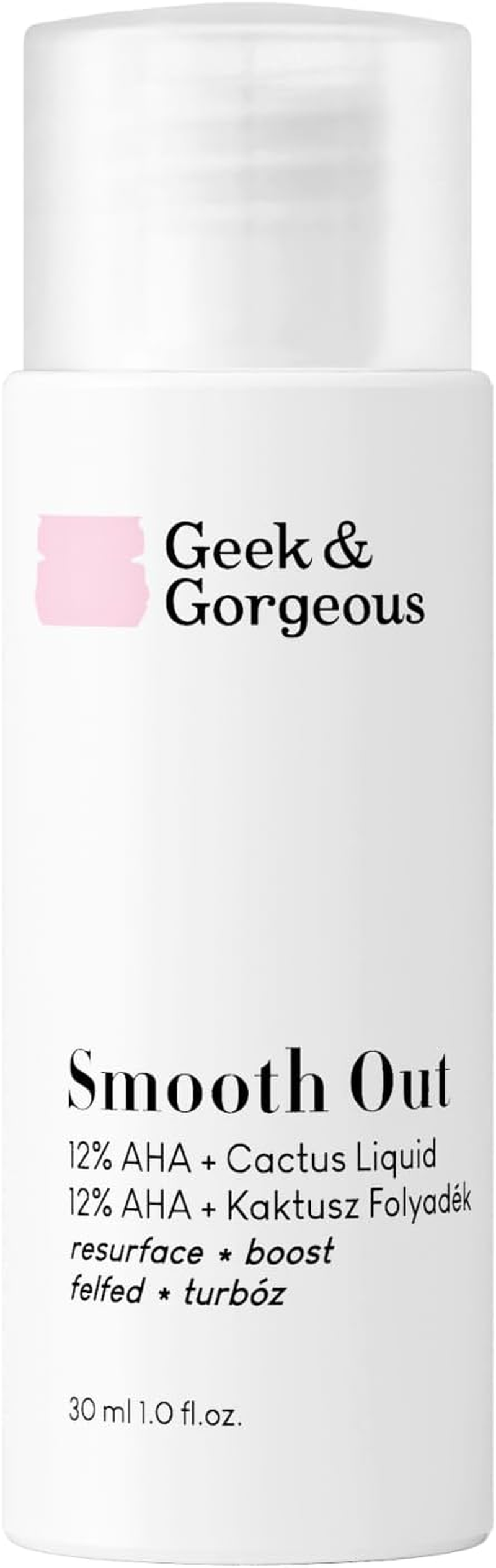Smooth Out Geek & Gorgeous Exfoliant - 10% Glycolic Acid + 2% Lactic Acid (30 Ml) image number 4