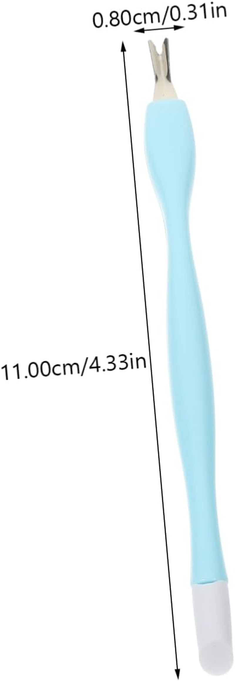 CANIGHT 15Pcs Dead Skin Forks Professional Nail Art Manicure Tools Durable Silicone Easy Dead Skin Removal for Home Salon Use image number 3