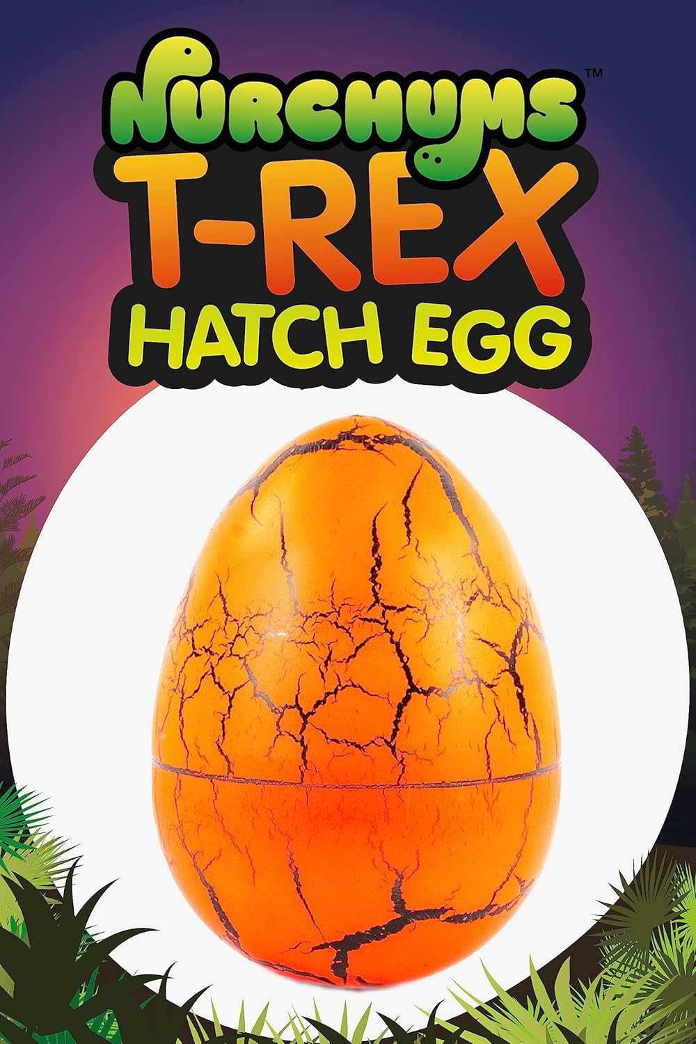 Nurchums Kid'S Filler T-Rex Hatching Egg Toys Gift, Large image number 1