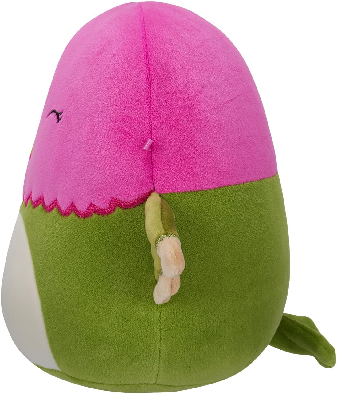 Squishmallows SQCR05380 7.5-Inch-Na'Lma the Pink and Green Winking Hummingbird, Multicolour image number 5