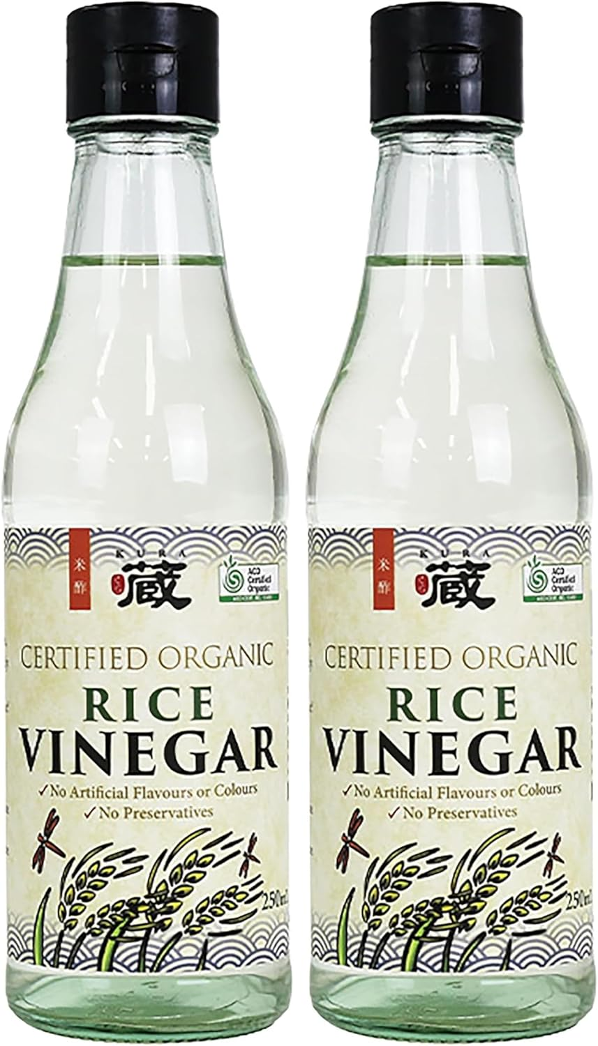 Kura Certified Organic Rice Vinegar 250Ml