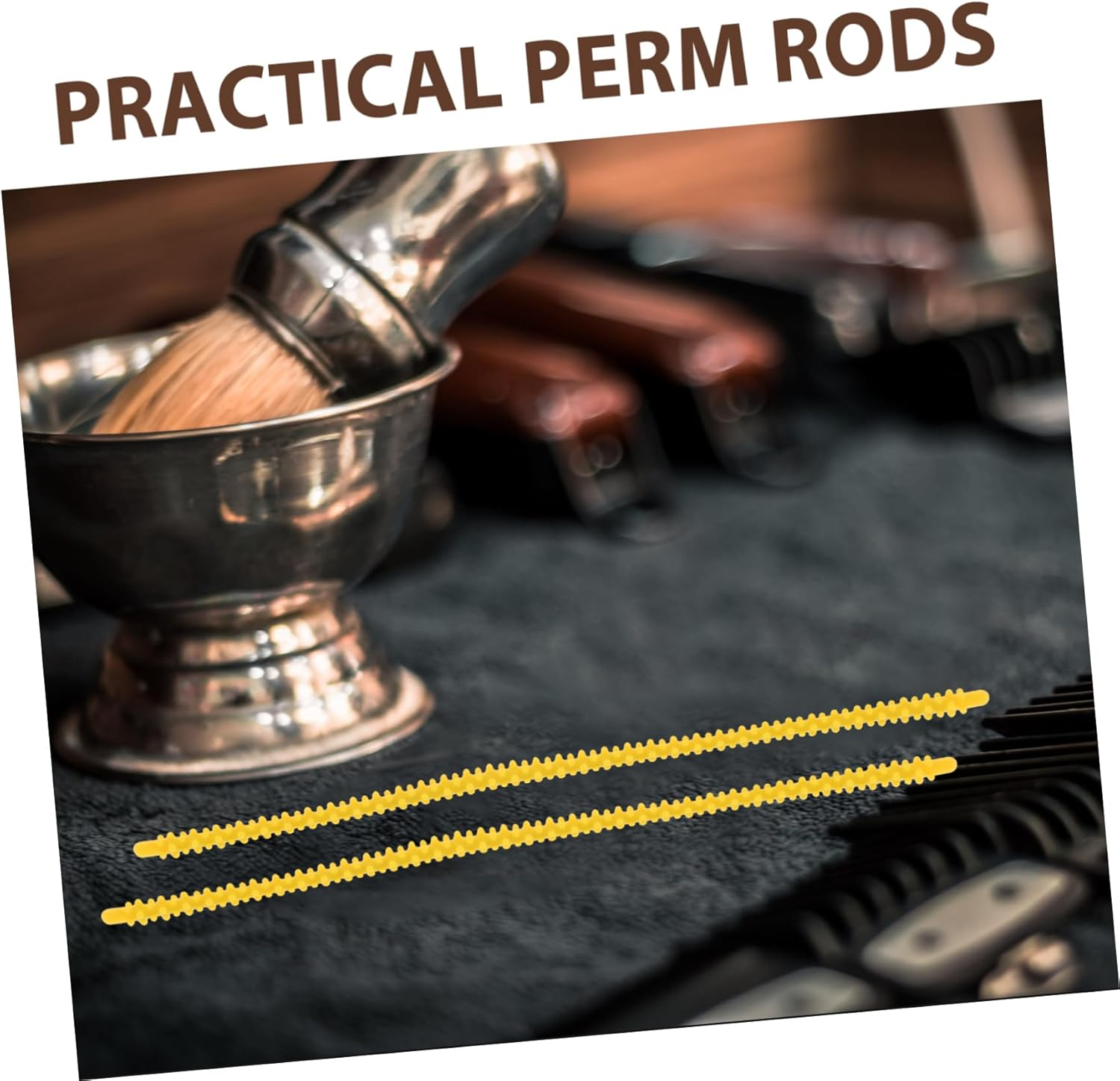 AUTSUPPL 10Pcs Silicone Spiral Hair Perm Rods Curling Rollers for Easy Hair Styling Flexible Design for Salon Home Use image number 1