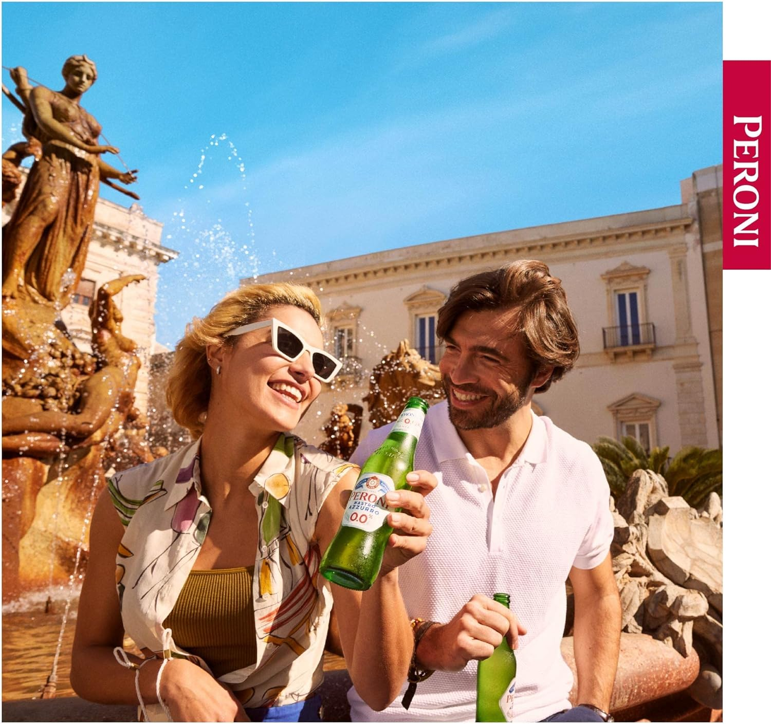 Peroni Nastro Azzurro, Crisp & Refreshing Beer Lager, Delicately Balanced, 5% ABV, 330Ml (Case of 24 Bottles) image number 6