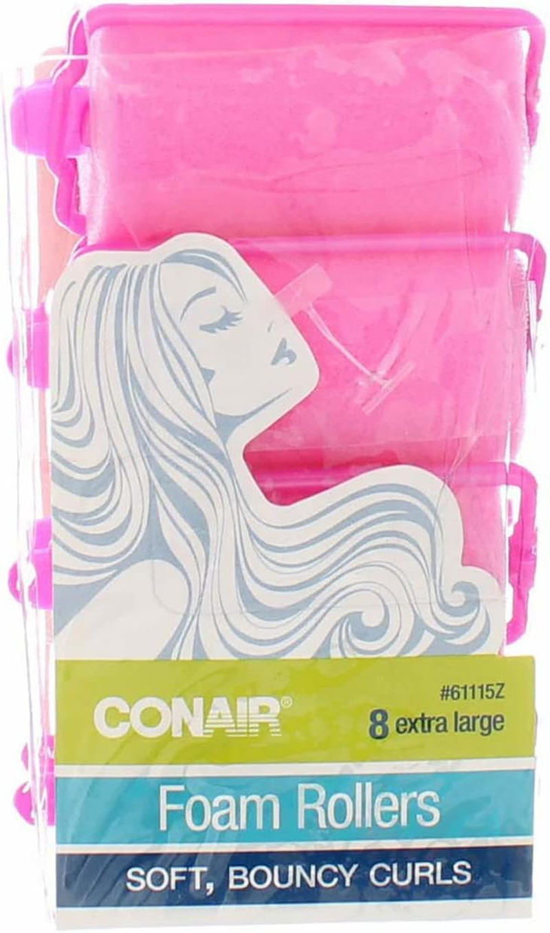 Conair Styling Essentials Foam Rollers Extra Large 61115N