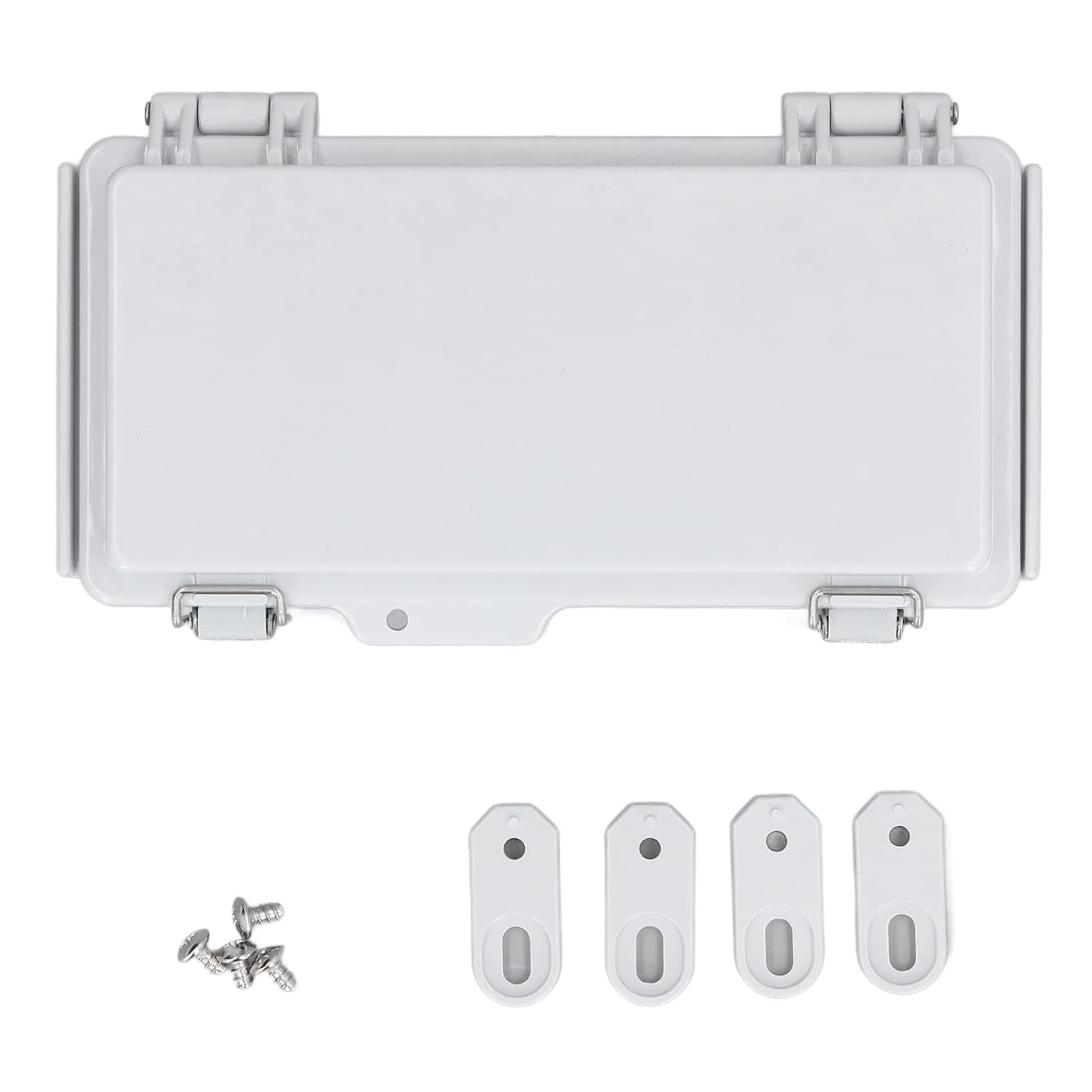 Waterproof Electrical Box, Hinged Cover Stainless Steel IP67 Waterproof Junction Box Plastic DIY Enclosure Case for Outdoor Electrical Project, 100X200X70 image number 5