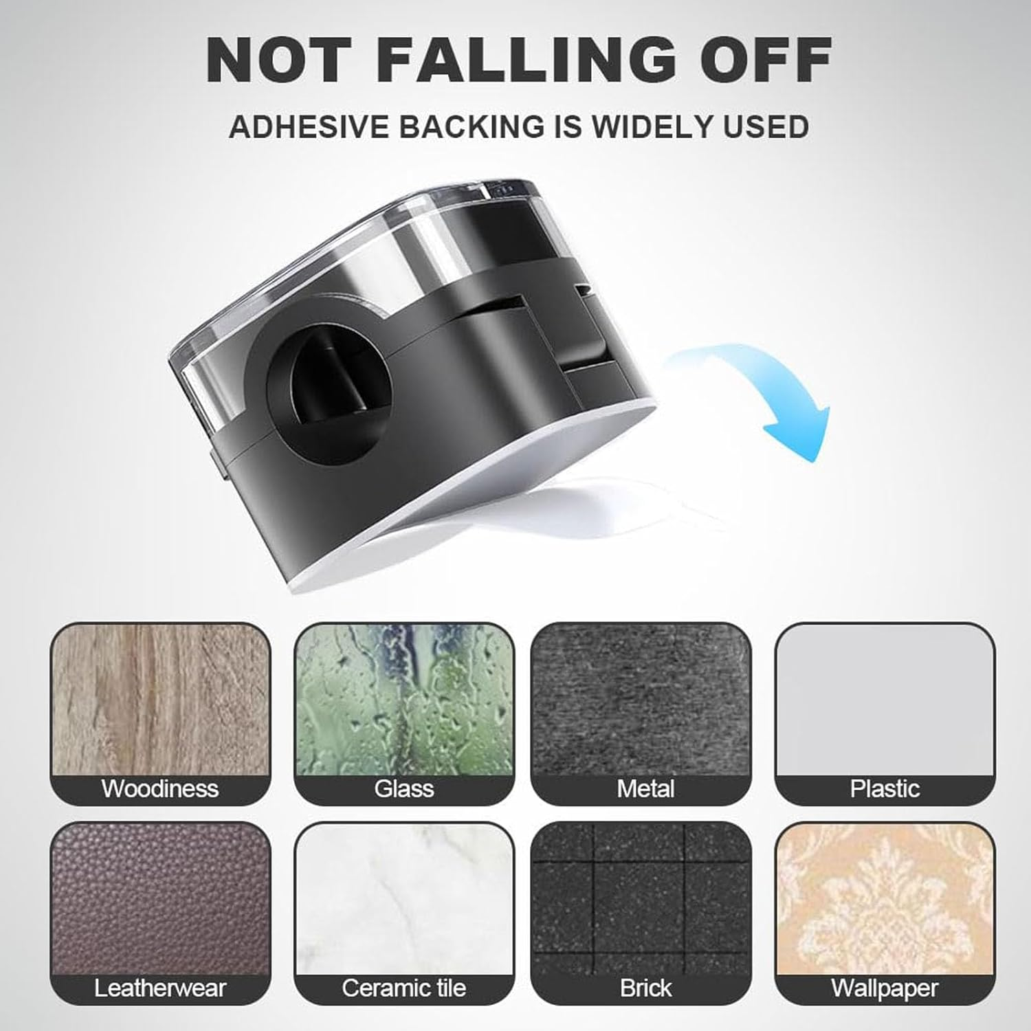 Magnetic Cable Clips, 6 Pack Magnetic Cable Clips Cord Organizer, Cable Holder Suitable for Office Desk, Wall, Nightstand, Home Kitchen, Car image number 2