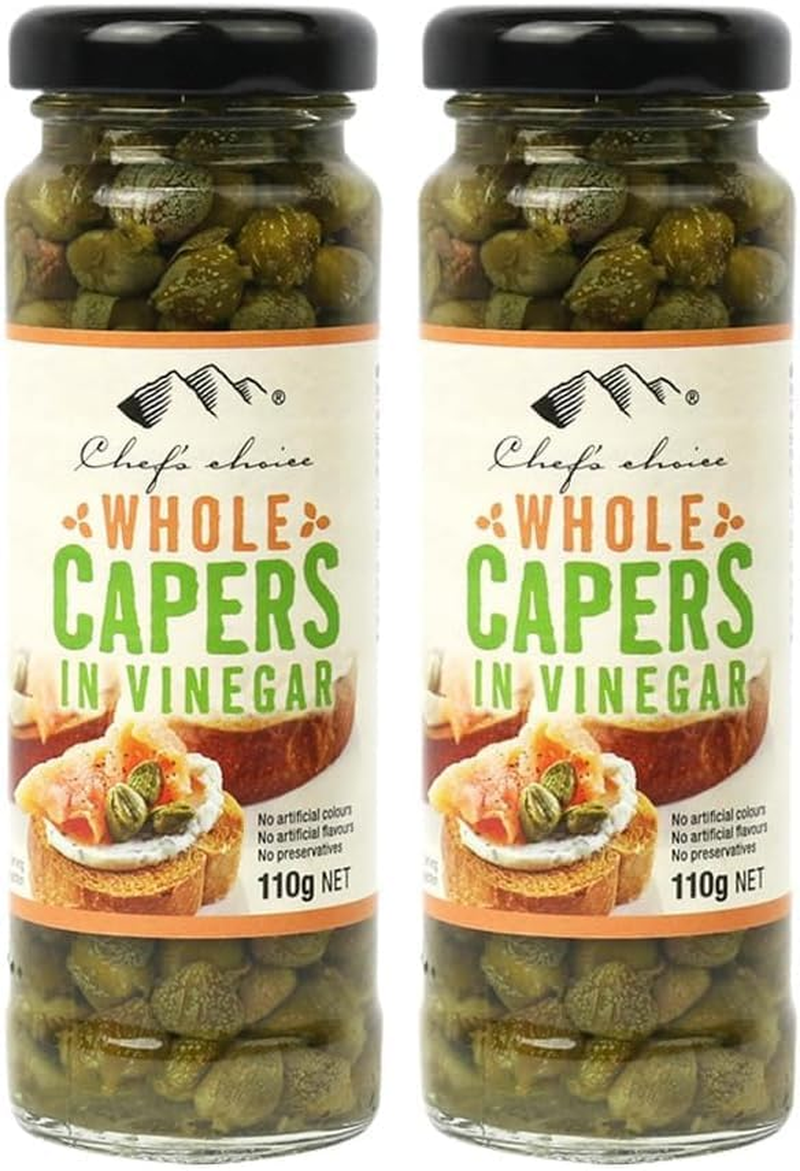 Chef'S Choice Whole Capers in Vinegar 950 G