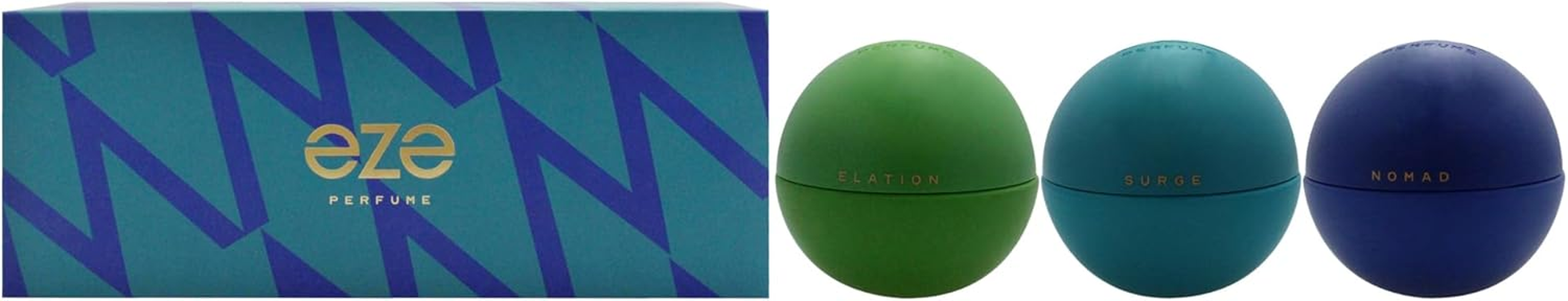 Eze by Eze for Men - 3 Pc Gift Set 1Oz Surge EDP Spray, 1Oz Elation EDP Spray, 1Oz Nomad EDP Spray image number 1