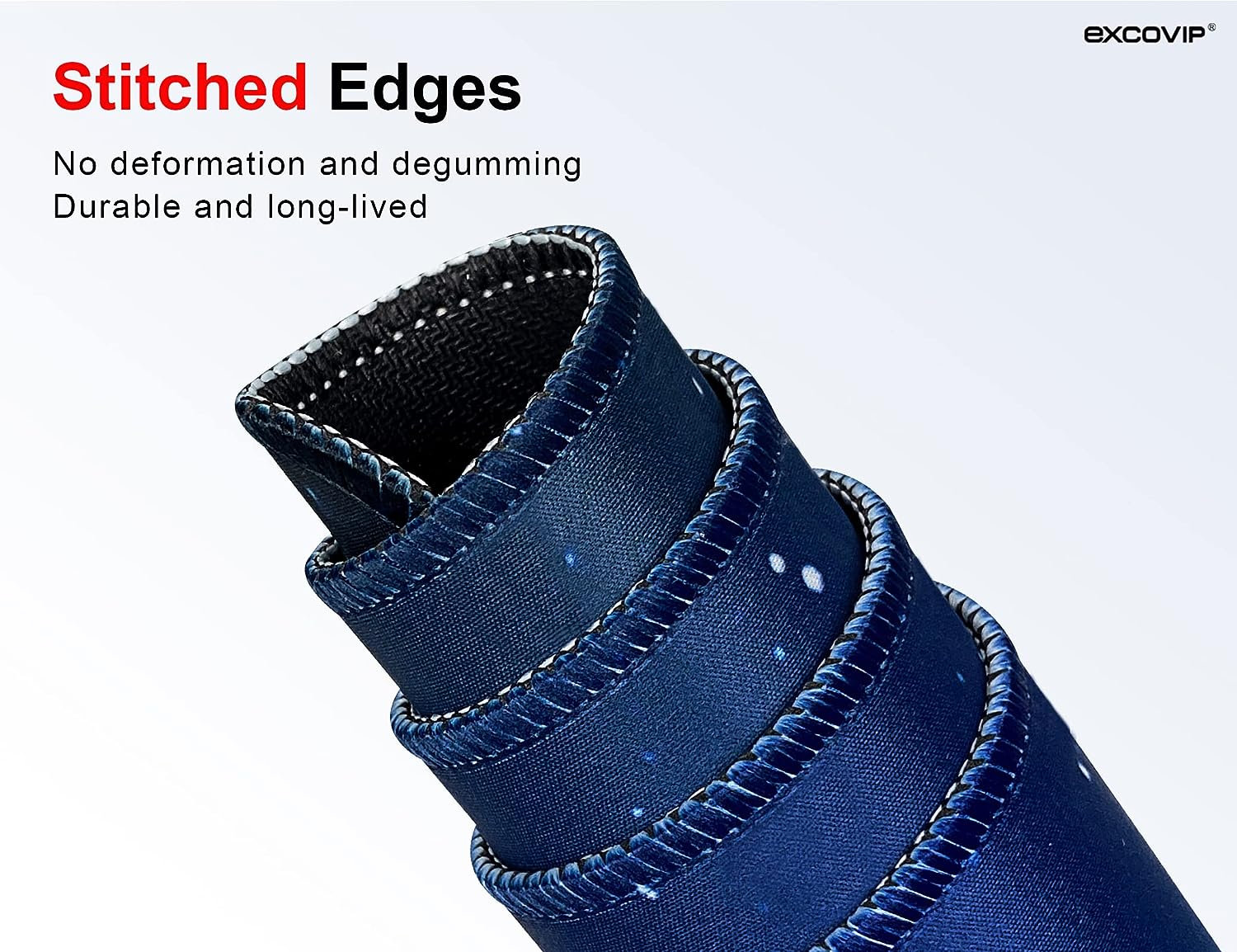 Excovip Large Gaming Mouse Pad,Large Stable Rubber Base Mousepad with Stitched Edges,700X300X2 Mm XL Mousepad,Beautiful Desk Pad for Keyboard and Mouse,Mountain Scenery, 0062 image number 4