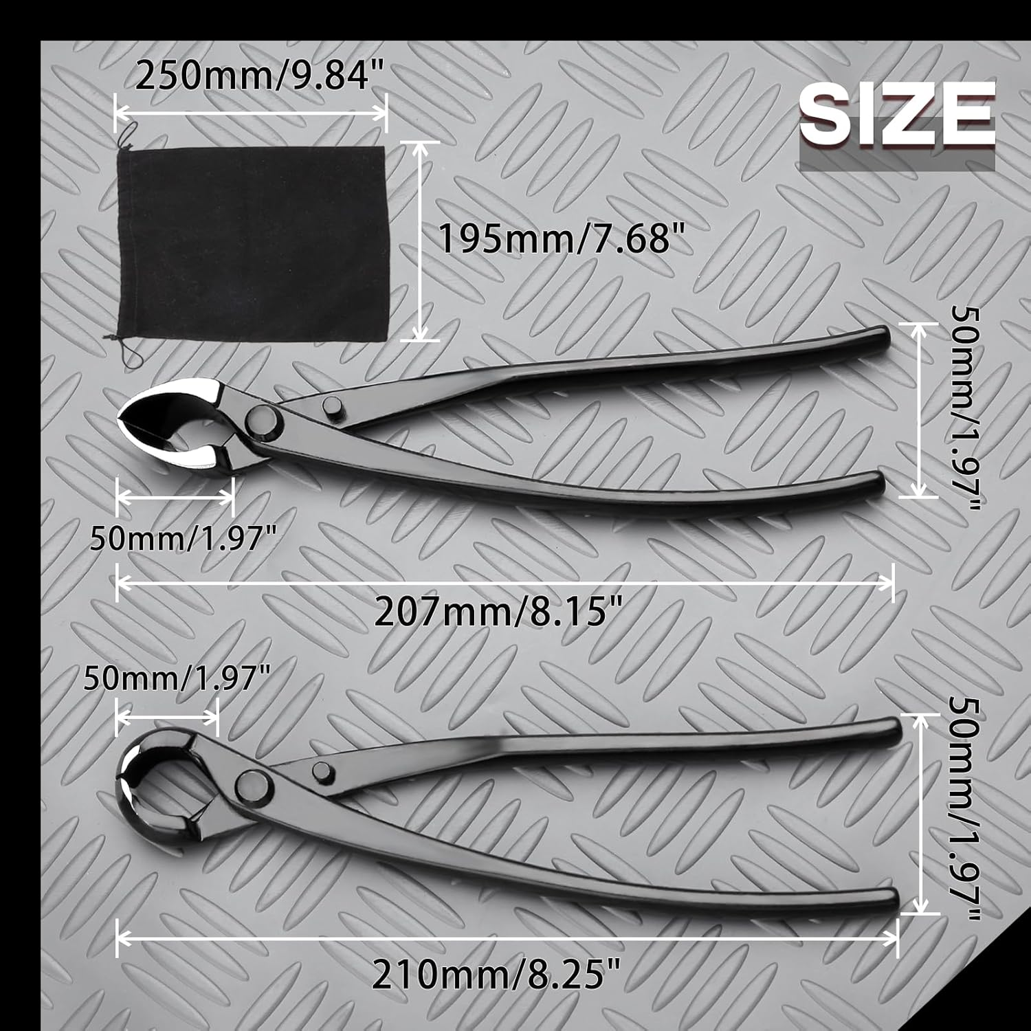 SPEEDWOX Concave Cutters and Spherical Knob Cutters Bonsai Branch Tool Kit Concave Branch Cutter Knob Branch Cutter Bonsai Tools Bonsai Branch Cutter Bonsai Knob Cutter Branch Scissors Bonsai Tool Kit