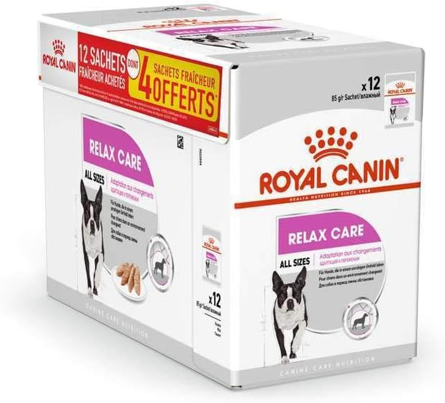Royal Canin Relax Care Adult Loaf Pouches Wet Dog Food 85 GMS 12 Pack image number 3