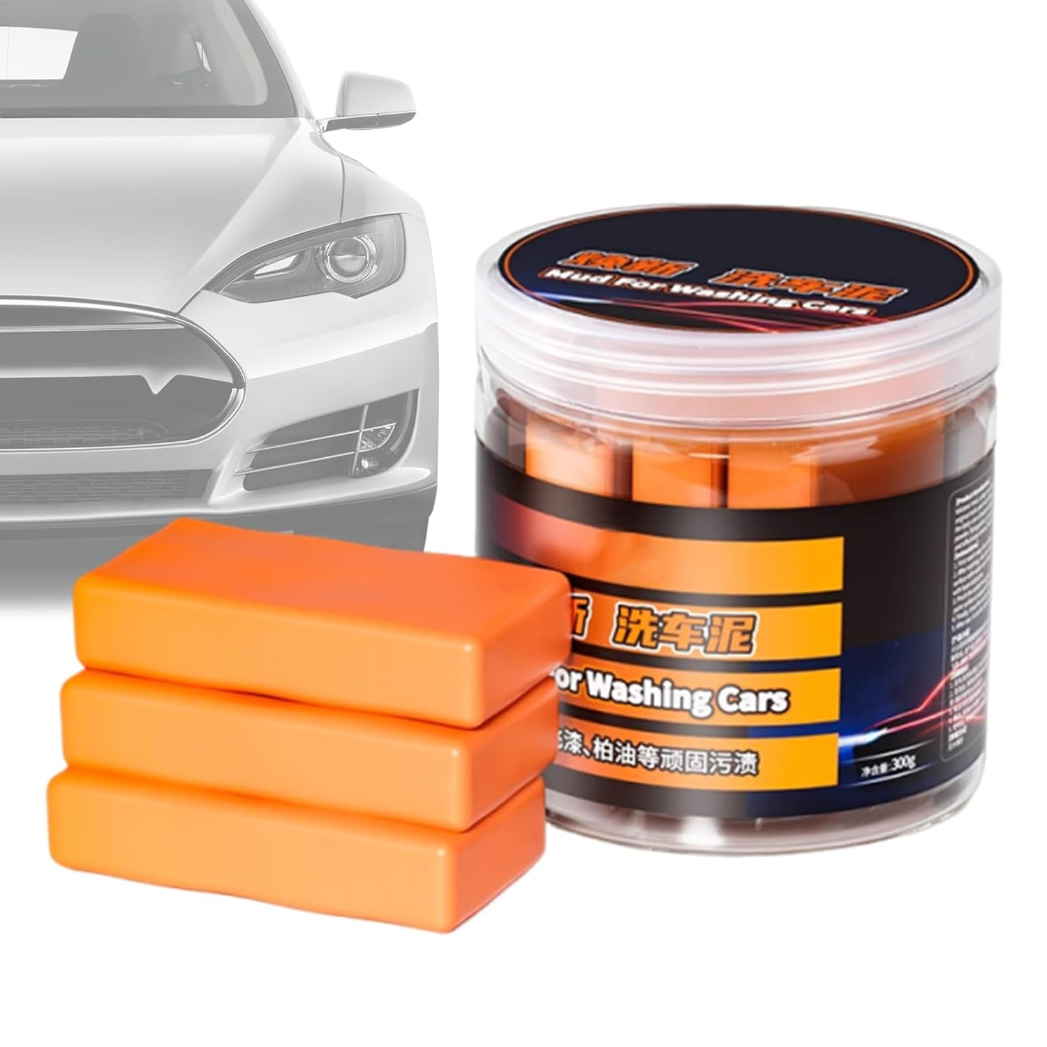 Clay Bars Auto Detailing - Dirt Cleaner - Automotive Clay Bar | for Cleaning Polishing Wash Iron Powder Glass Paint Vehicle Truck Care image number 5