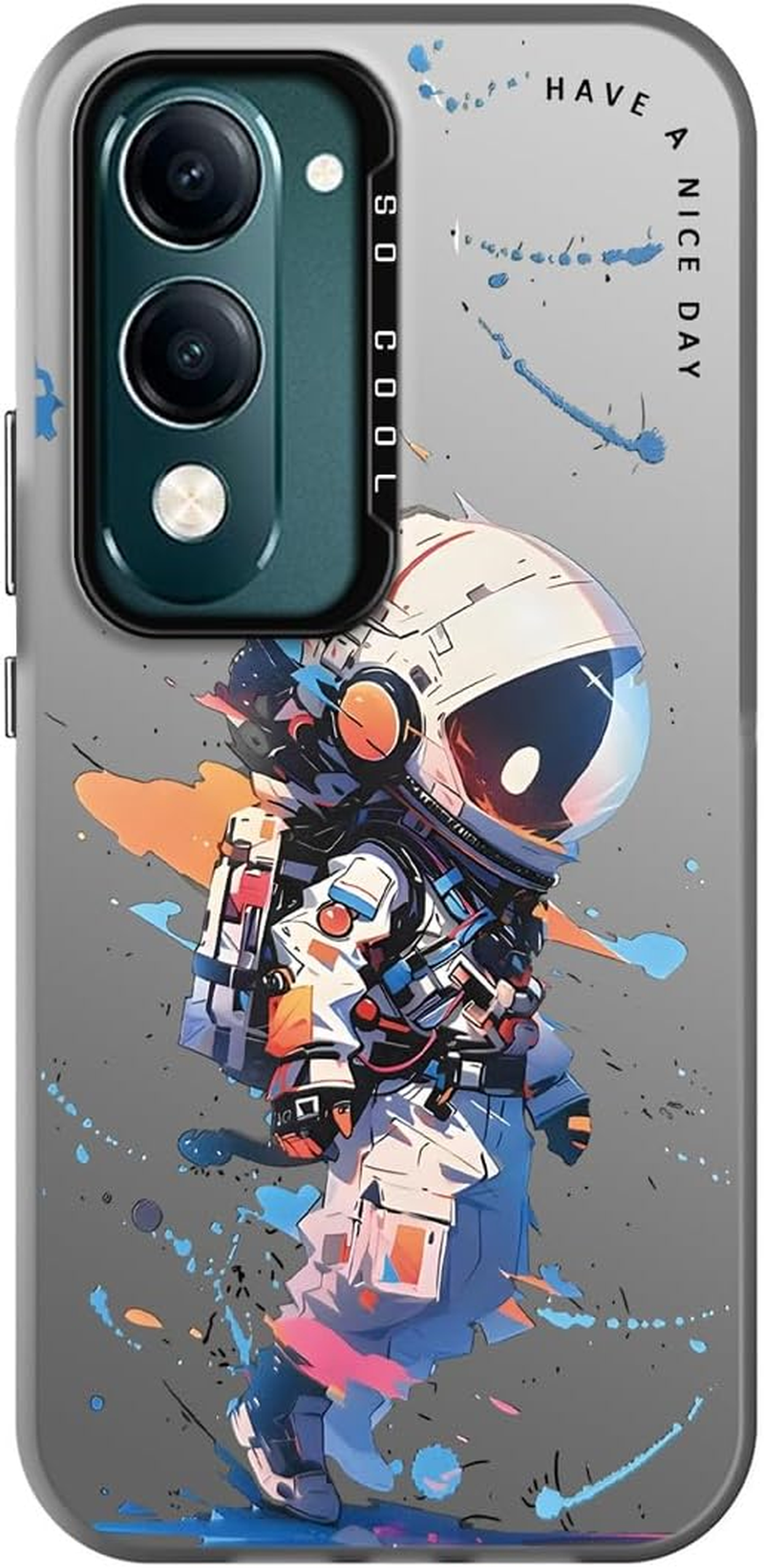 YUXING Mobile Phone Case for Vivo V50 Lite 5G/4G Case Ultra Thin Shockproof Protective Case with Flowers Animal Graffiti Art Pattern Design Slim Bumper Case Cover, Daisy
