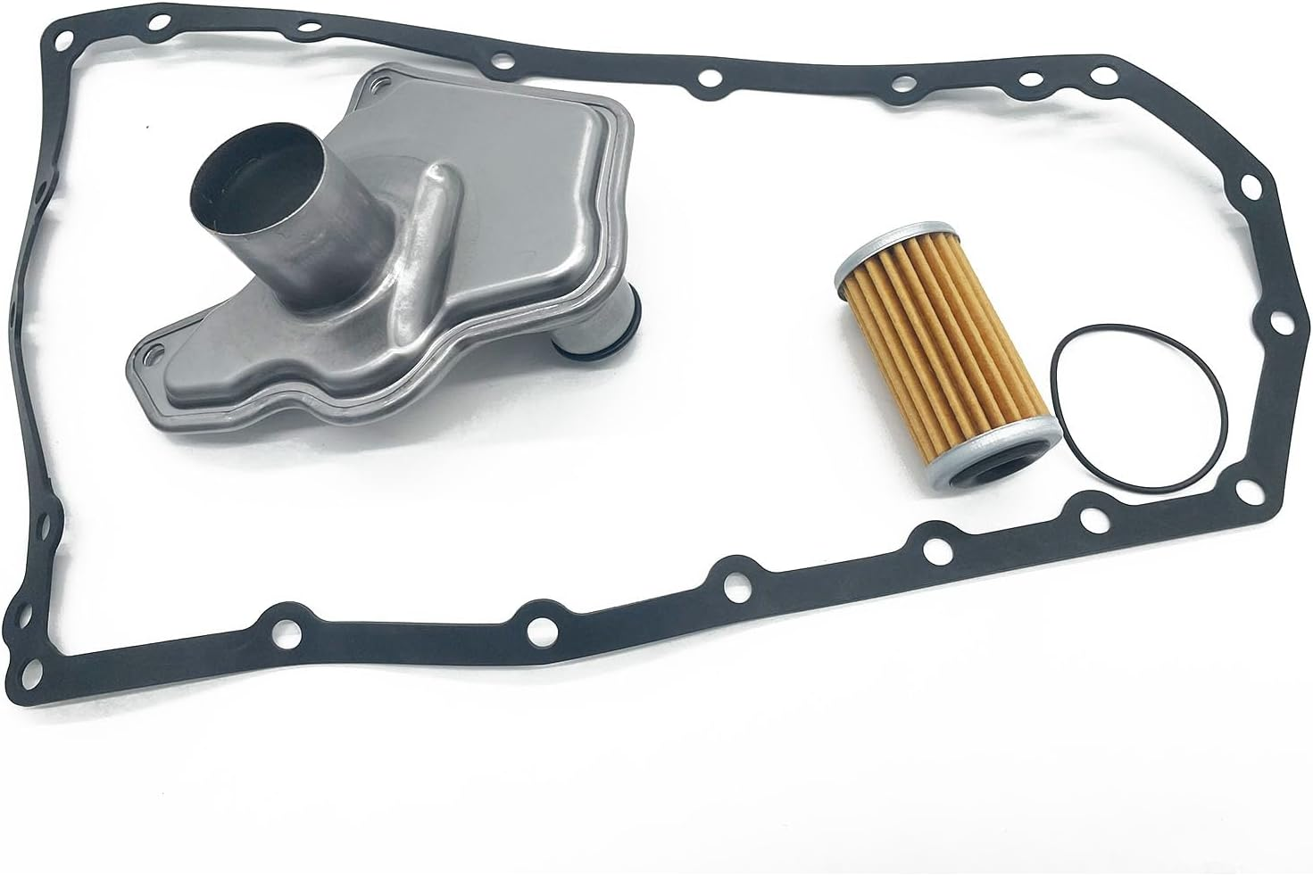 JF019E RE0F10J Transmission Filter Oil Pan Gasket Kit Compatible with Nissan 2012-2021 Altima Juke Maxima Murano Pathfinder Quest Rogue Sport 1.6L 2.0L 2.5L 3.5L 3.5L Replaces 31728-29X0D 31726-3JX0A image number 3