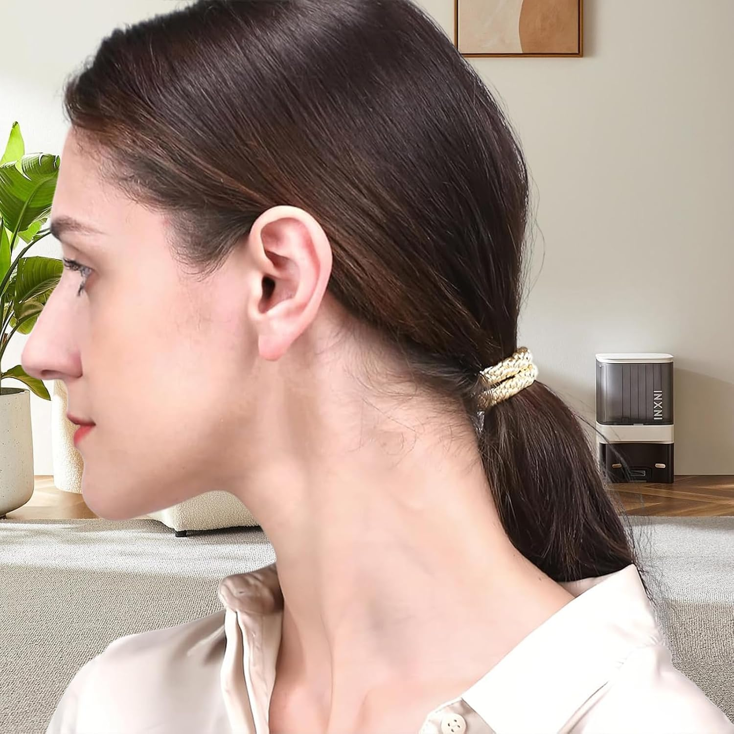 LINTRA Hair Scrunchie Set, Pack of 20 Hair Bobbles Girls, Fashionable Hair Scrunchie, Colourful, Elastic Knitted Scrunchie, Suitable for Women and Girls image number 4