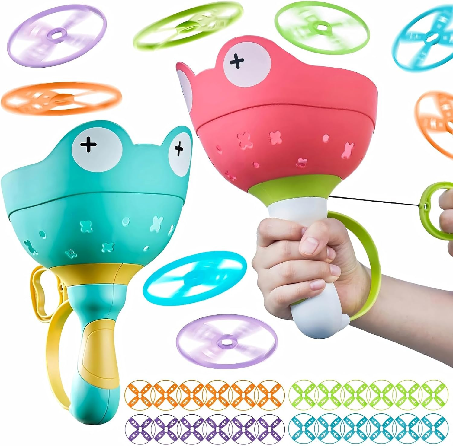 Kids Toys, outside Toys for Kids Ages 3-8 - Manual Capture Catching Game - Toddler Chasing Toy for Boys & Girls, Outdoor Play Equipment Summer Gifts, Ages 3-8 Outdoor Fun Family Games image number 5