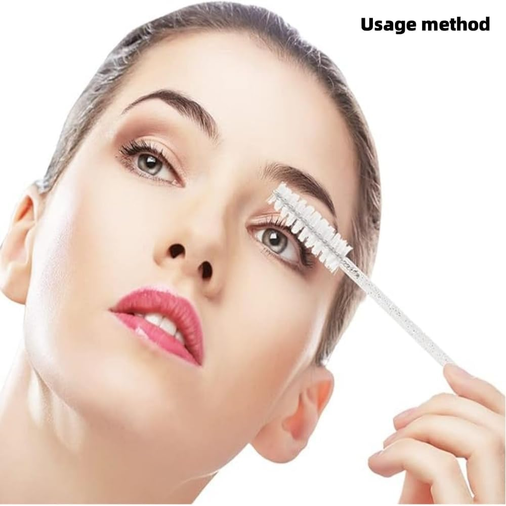 Fabselection 25 Sets Lash Lift Tool Kit, 5 Pairs Lash Perm Applicators, 5 Y Shape Eyelash Lift Tool, 10 Eyelash Separator Tool with Separation Comb, 5 Crystal Mascara Brushes for Lash Grafting Eyelash Extension image number 3