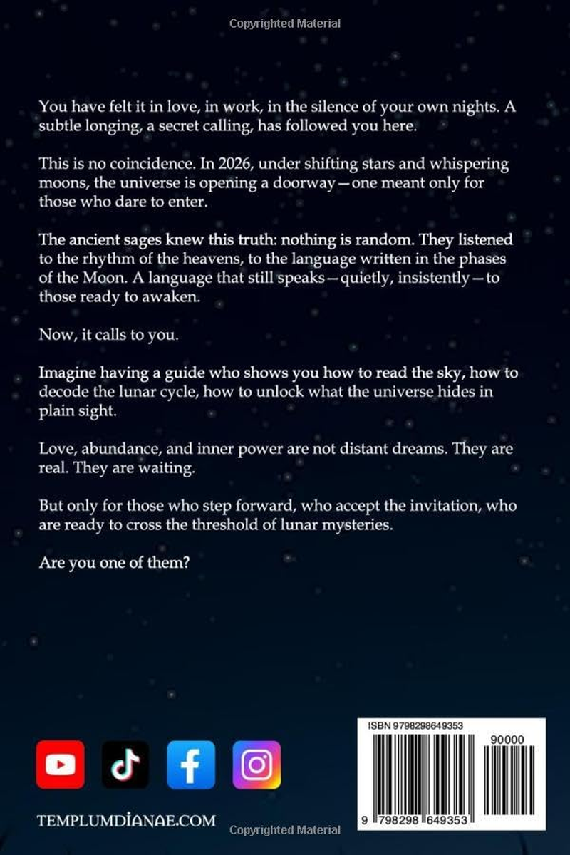 Moon Calendar 2026: Unveil Day-By-Day Moon Phases to Align with Lunar Cycles and Sync with Natural Higher Energy.