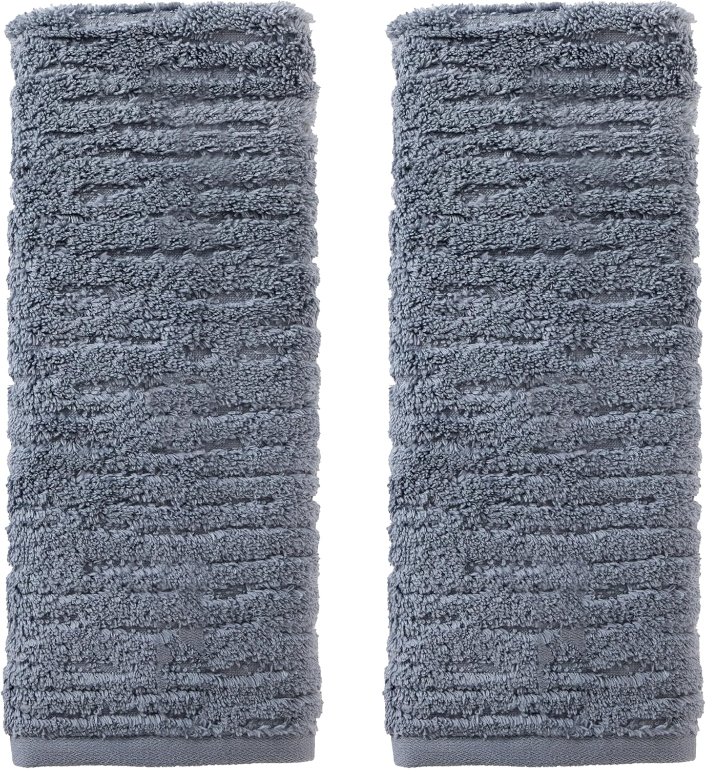 SKL Home Cloudsoft Cotton Luxury 6-Piece Towel Set, Smoke Blue