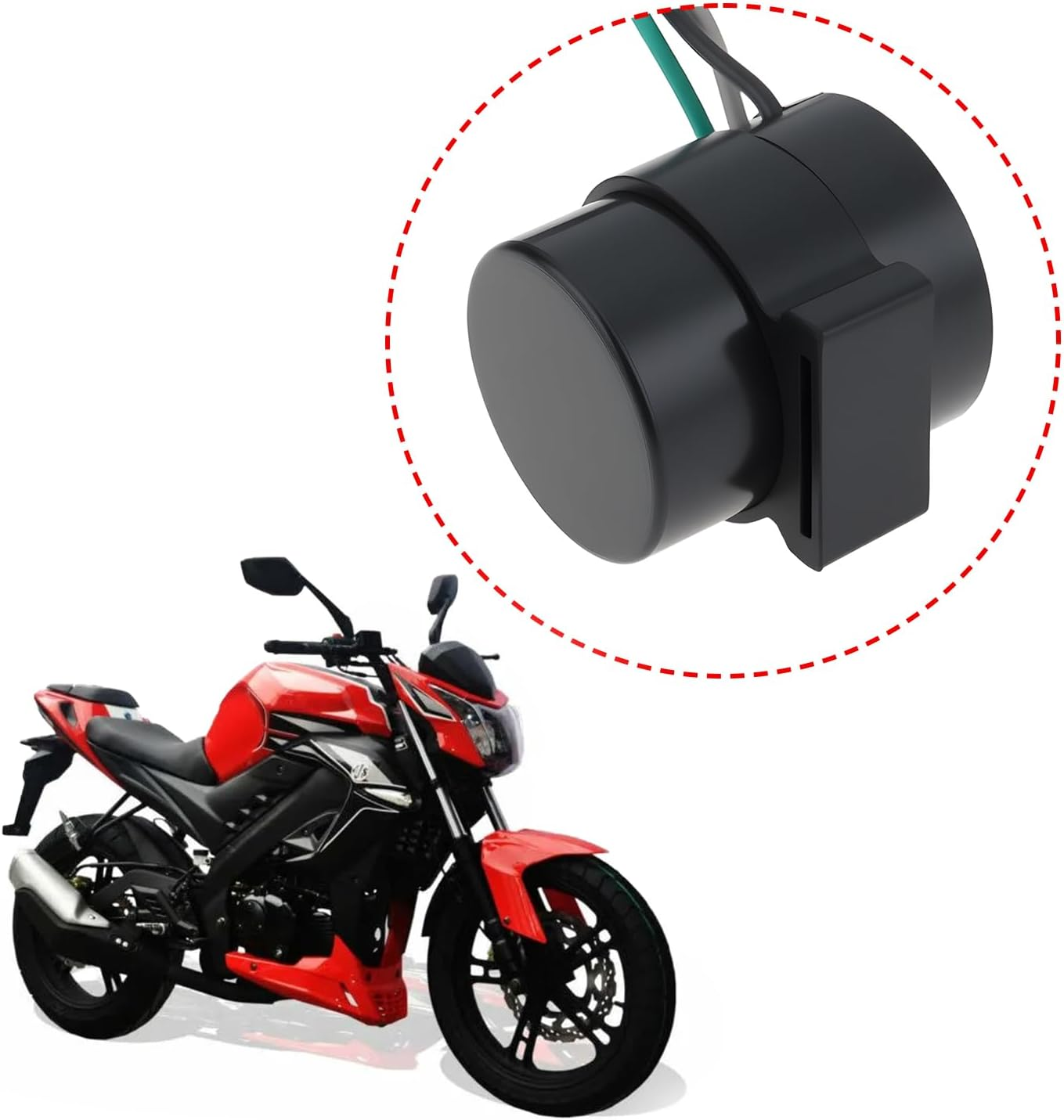 SING F LTD 12V 3Pin Motorcycle Indicator Relay INDRY039 115500046 Compatible with AJS TN12 image number 3