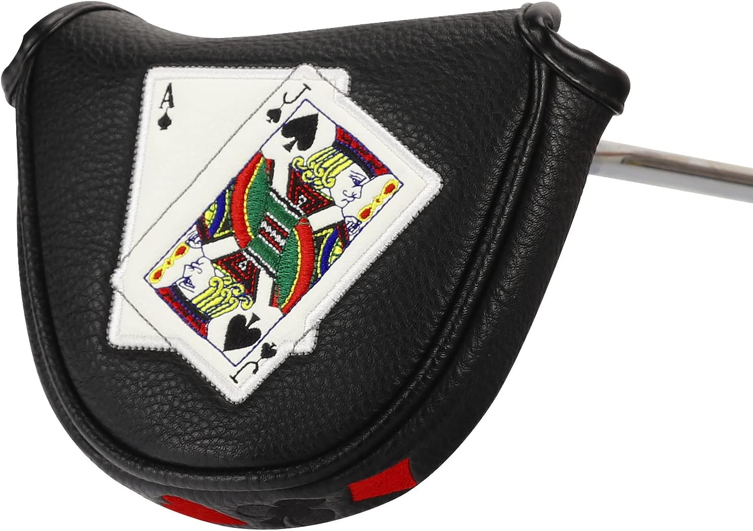 Craftsman Golf Joker Poker Game Clown Mallet Putter Cover Headcover