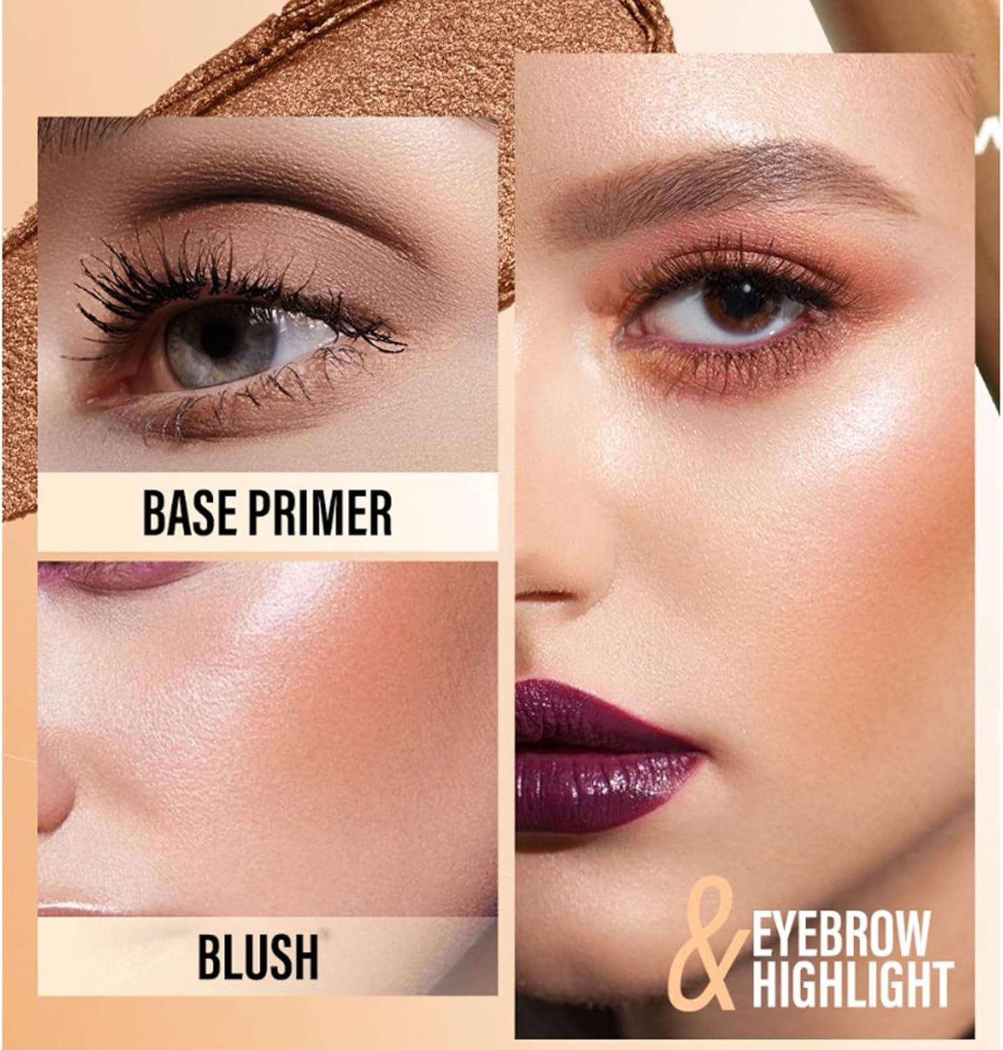 Roseflower 6 Colors Eyeshadow Shimmer Stick, Highlighter Eye Shadow Stick Set, Colorful Eyeshadow Pencil Crayon Creamy, Waterproof Pearly Sparkle Glitter Cream Stick Pen Eyeliner Makeup for Women