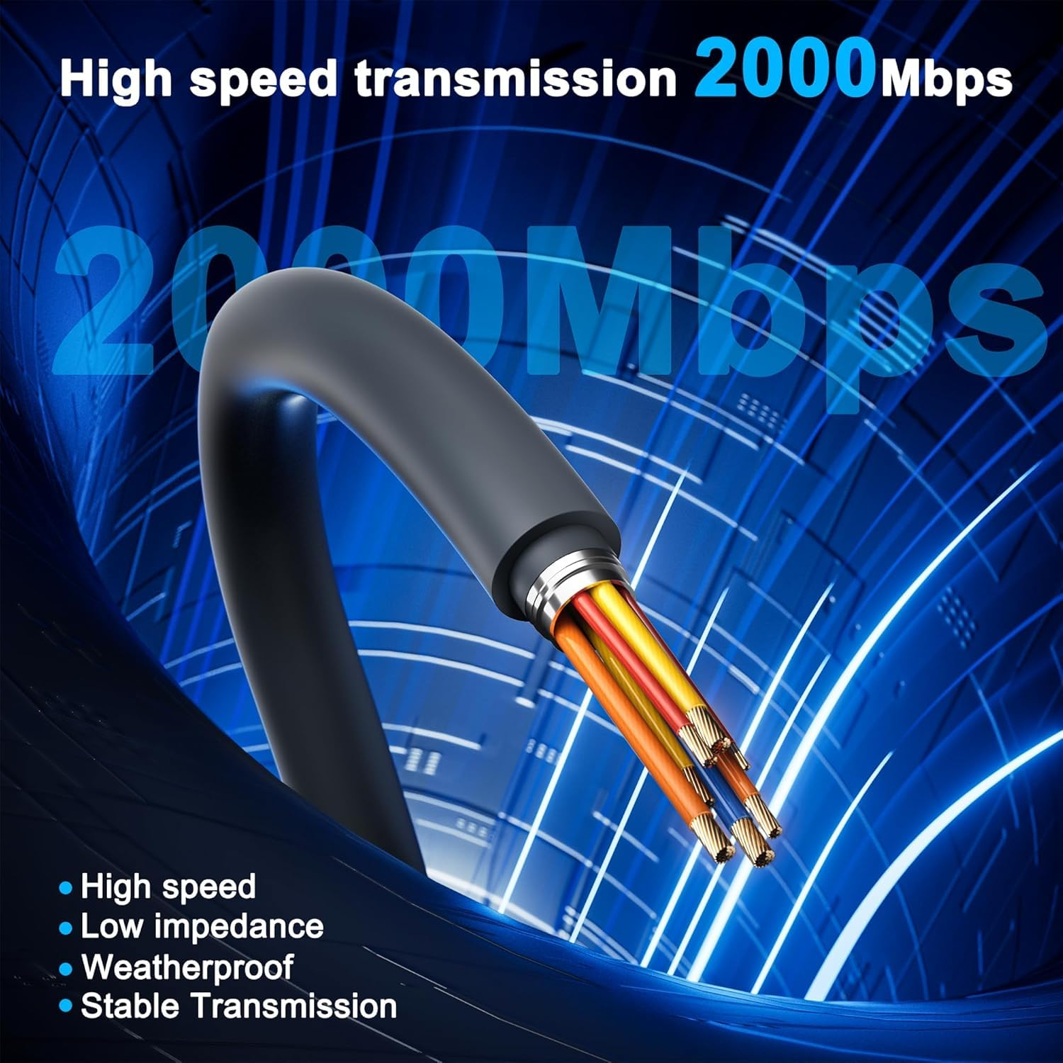 Daboot Starlink Ethernet Adapter - Waterproof Starlink Cable Extension for Gen 3/Mini Starlink Standard to RJ45 Coupler for Starlink V3 Dish, Router, Mini Dish (1 Pack) image number 6