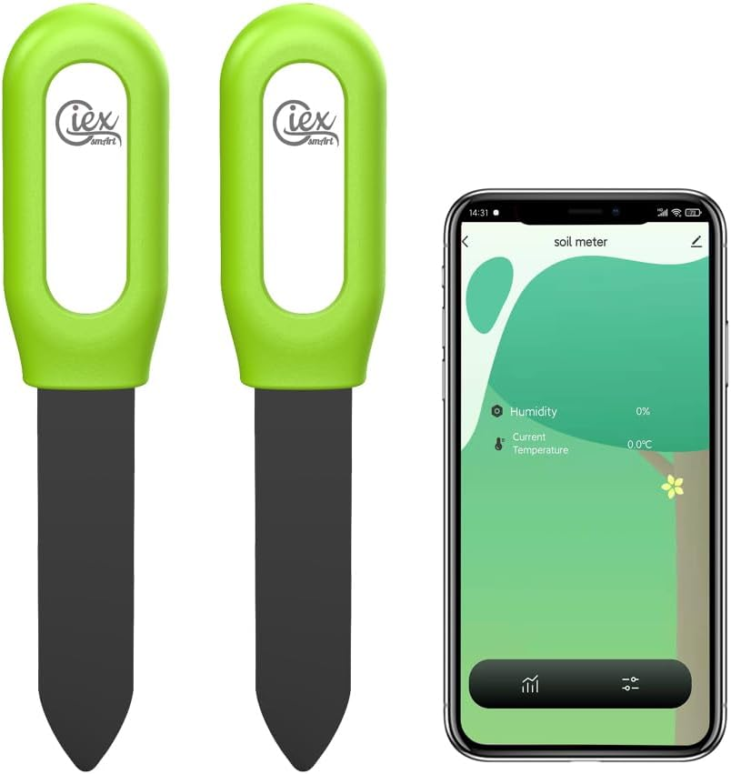 Zigbee Garden Soil Moisture & Temperature Meter, Compatible with Tuya Smart App, Home Assistant (ZHA & Zigbee2Mqtt) image number 2