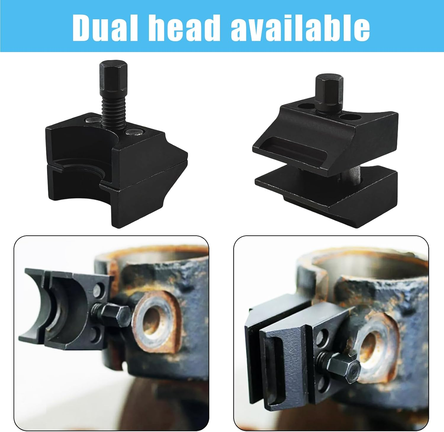 Suspension Strut Split Tool, Universal Suspension Strut Split Spreader Hub Steering Knuckle Spreader Compatible with Volkswagen Audi BMW Ford Peugeot Citro&euml;n image number 5