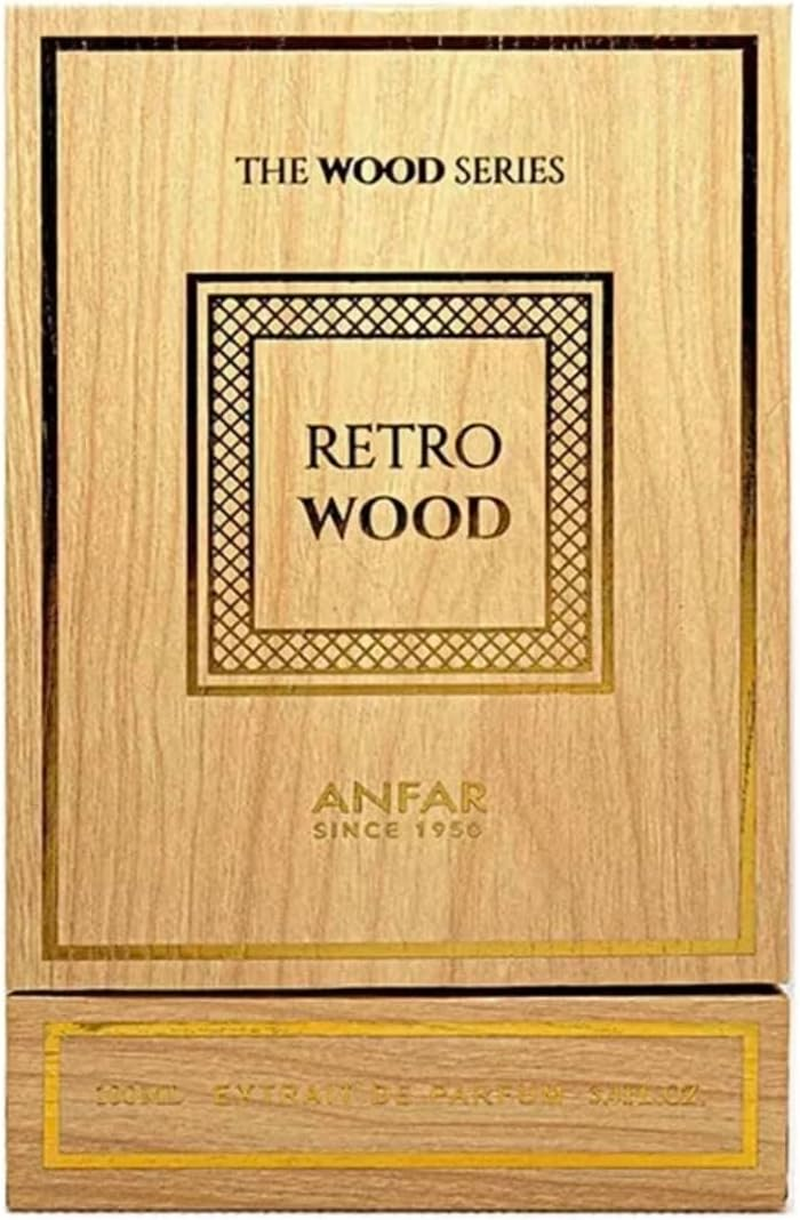 Anfar Retro Wood by Anfar for Unisex - 3.4 Oz Extrait De Parfum Spray image number 4