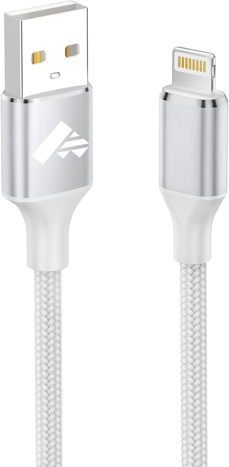 Aioneus Lightning Cable 1M, Iphone Charging Cable Mfi Certified USB a to Lightning Iphone Fast Charger Cord Compatible with Iphone 14 13 12 11 Pro Max Mini XS XR X 8 7 plus Ipad
