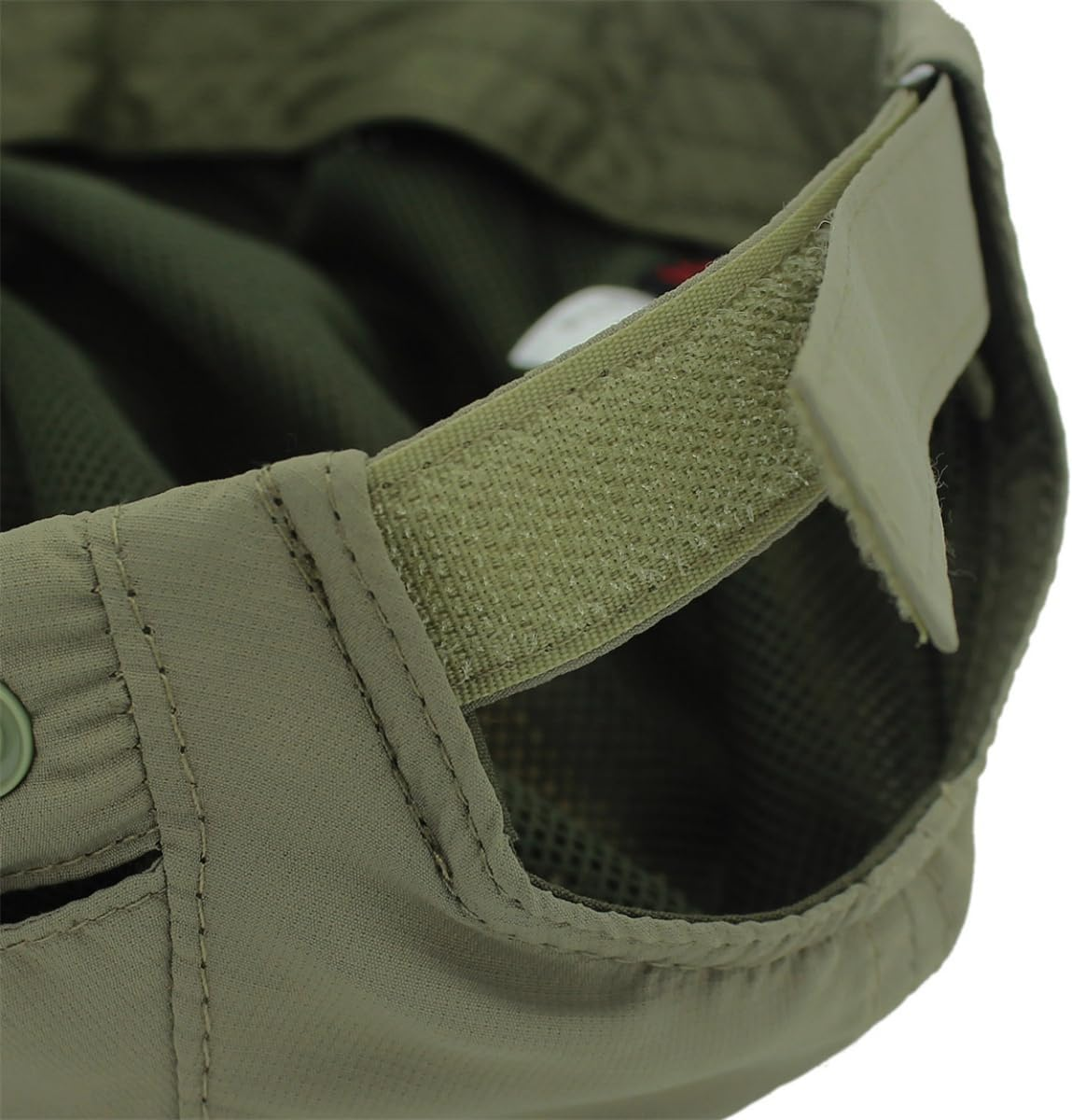 Connectyle Men'S Sun Hat with Detachable Neck Flap Adjustable Outdoor UPF 50+ Baseball Sun Cap for Fishing Hiking Golfing - Dark Grey image number 7