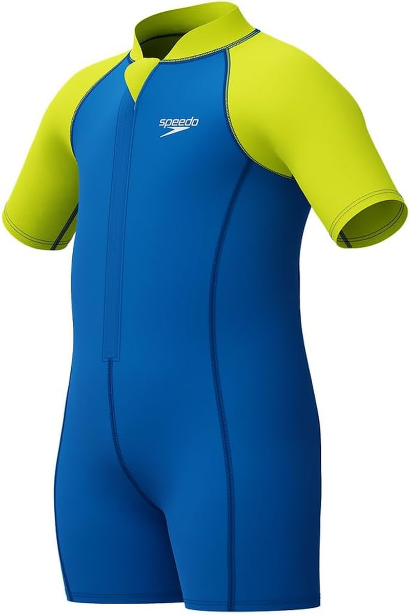 Speedo Boy'S Essential Neoprene Swimsuit, Turkish Sea, 2 image number 1