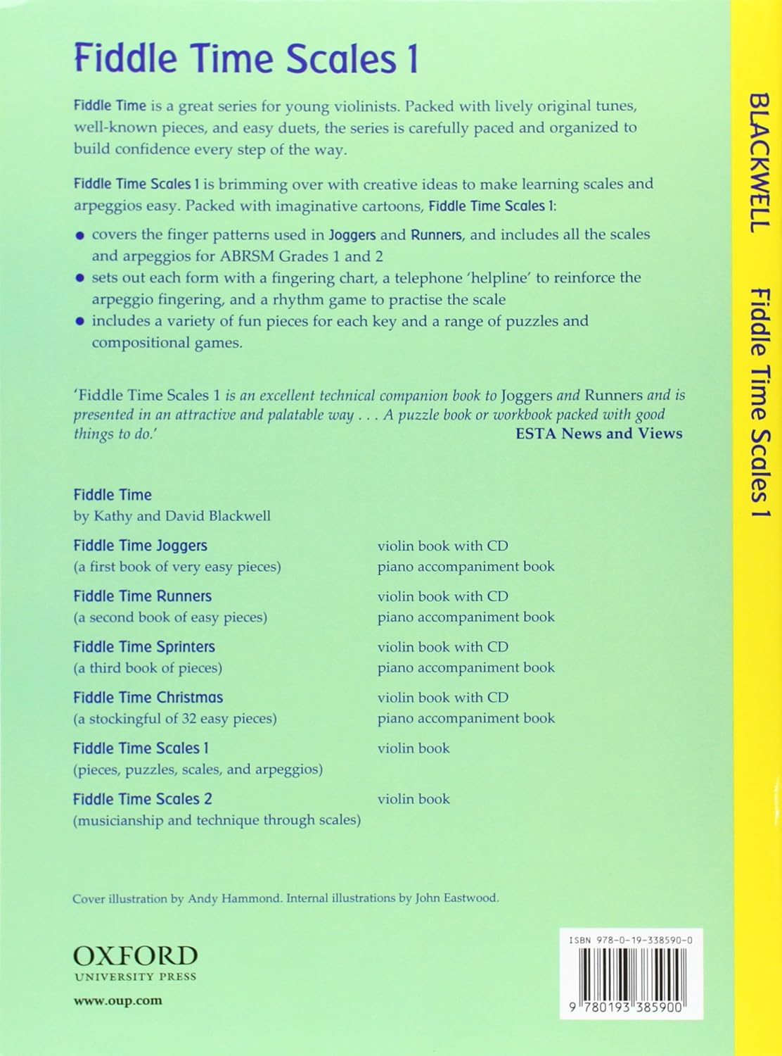 Oxford University Press Fiddle Time Scales 1 Book: Pieces, Puzzles, Scales, and Arpeggios image number 2