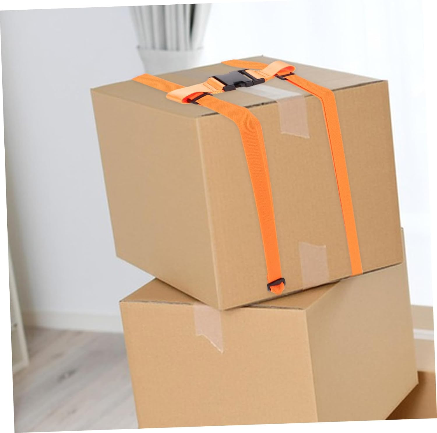 POPETPOP Adjustable Wide Luggage Straps for Suitcases Elastic Backpack Bungees Travel Bag Attachment Strap Multifunctional Security Belt for Bundling and Tent Securing image number 4