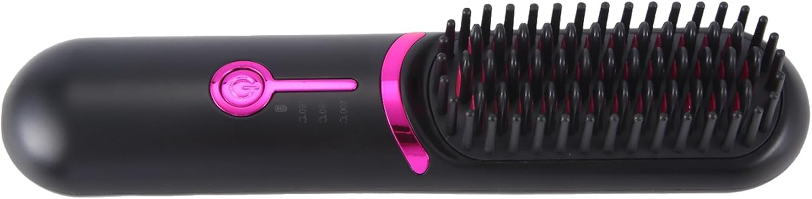 Electric Hair Brushes Wireless Hair Straightener Brush for Portable Rechargeable Hair Straightener Cordless Heating Comb image number 3