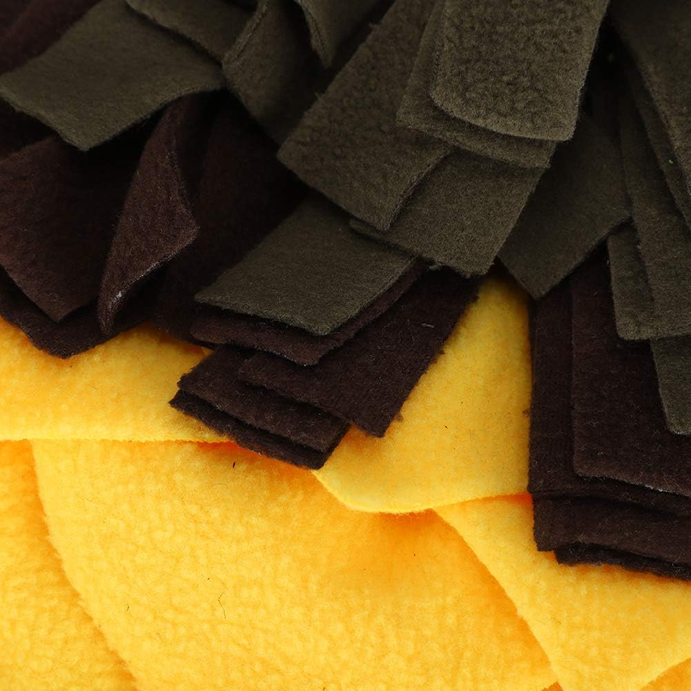 Premium Plush Pet Foraging Mat for Dogs & Cats,Interactive Indoor Sniffing & Food Search Pad,Cognitive Development Training Mat Perfect for Pet Owners Seeking to Inspire Their Pets image number 6