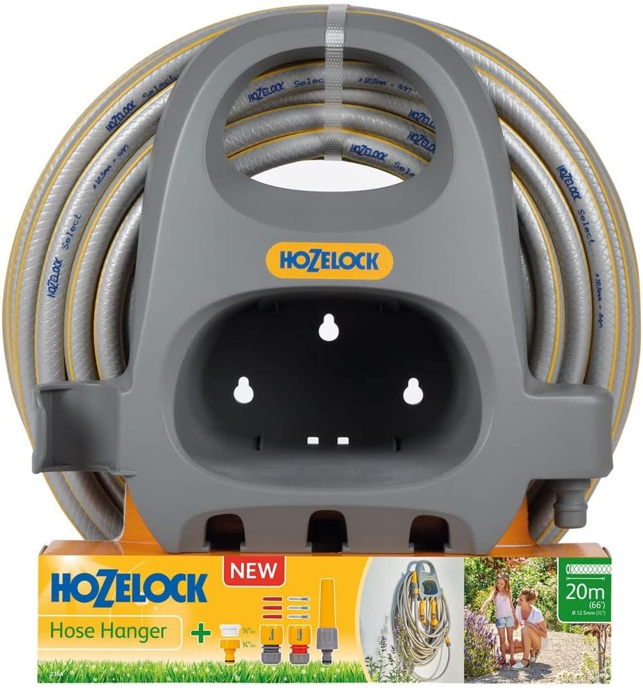 Hozelock HZ23620000 Garden Hose Hanger, Grey image number 5
